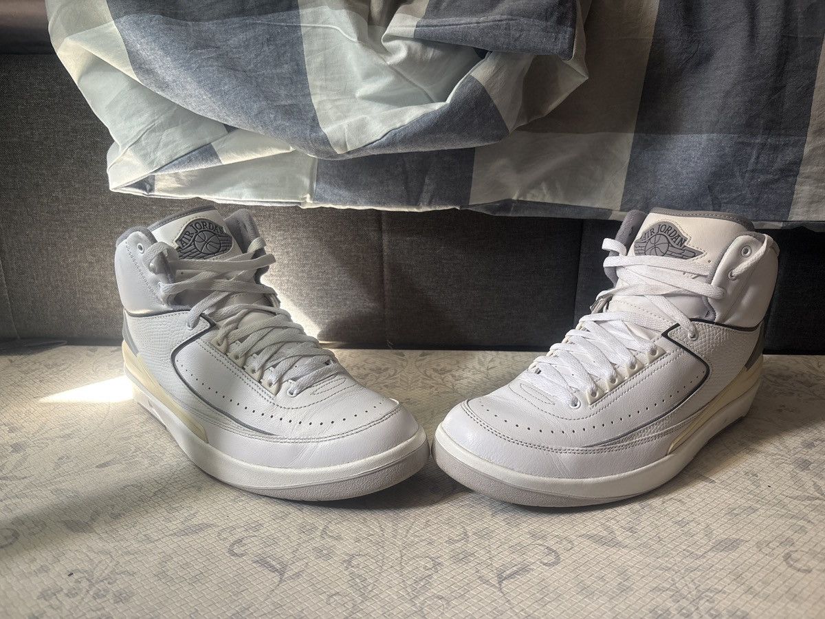 Jordan Brand Jordan 2 retro White cement Size US 11 / EU 44 - 6 Thumbnail
