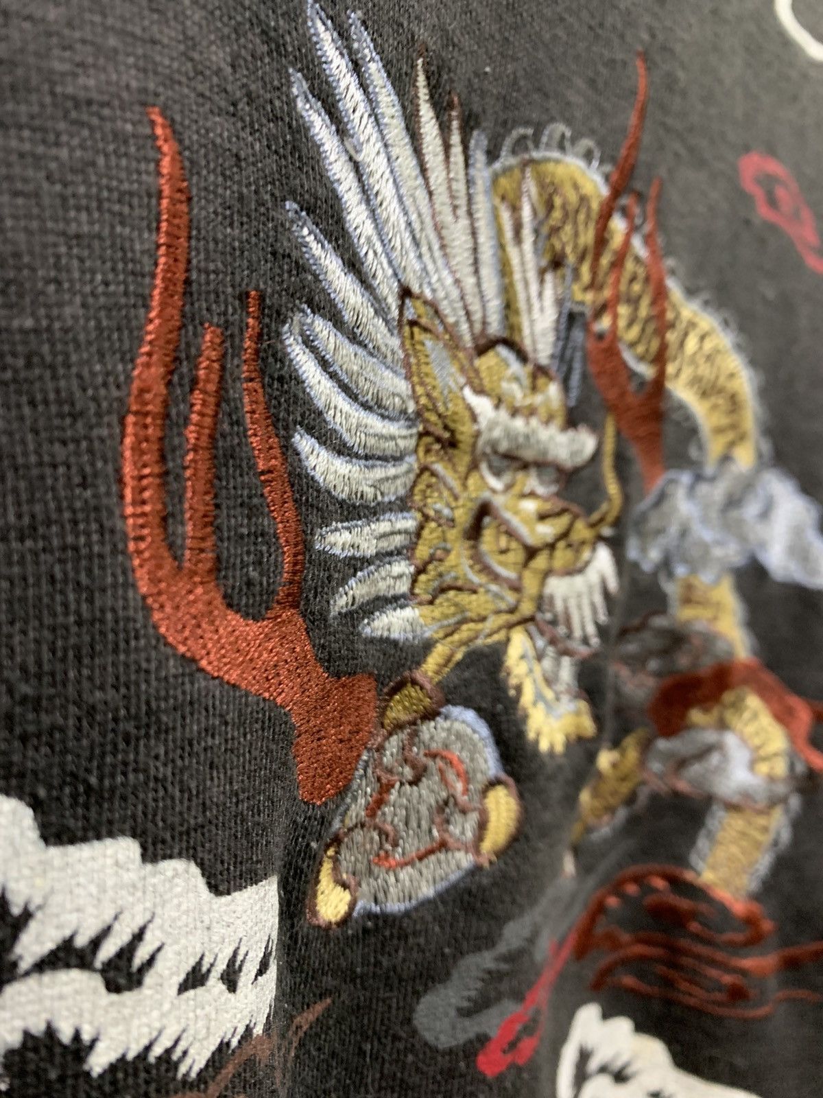 Japanese Brand Vintage Sukajan Dragon Japan Embroidery Crewneck Size US L / EU 52-54 / 3 - 2 Thumbnail