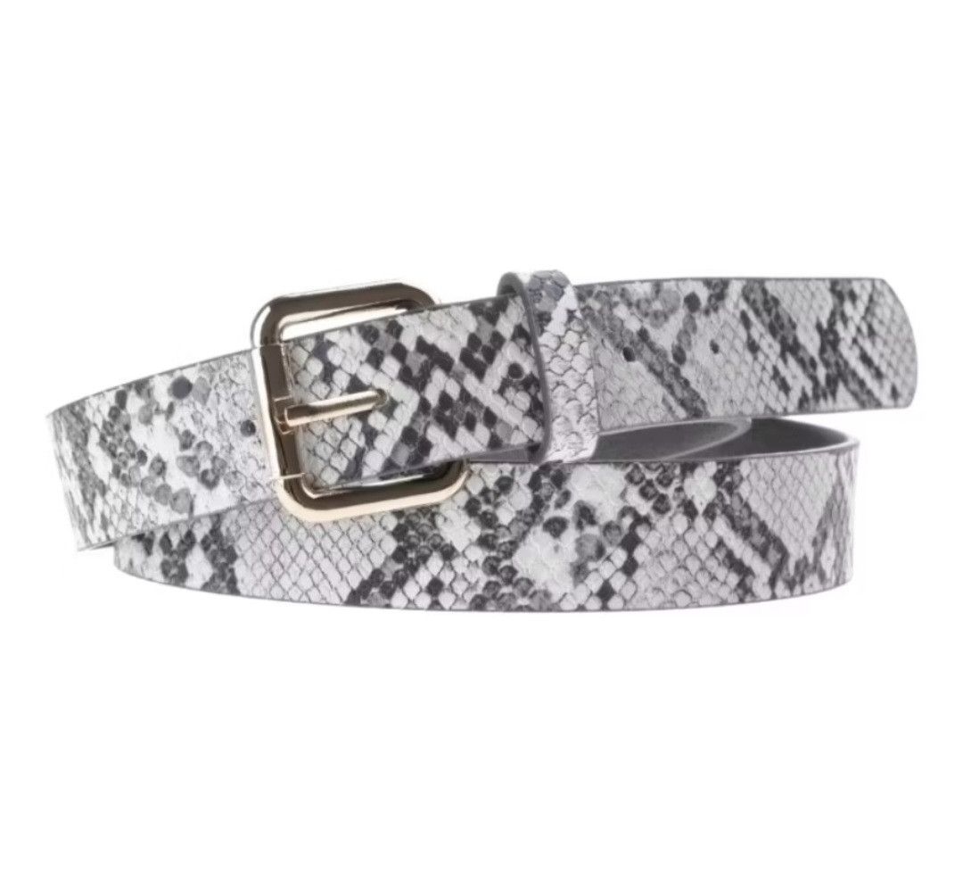 Japanese Brand 💥Snake pattern retro waist strap belt Size ONE SIZE - 1 Thumbnail