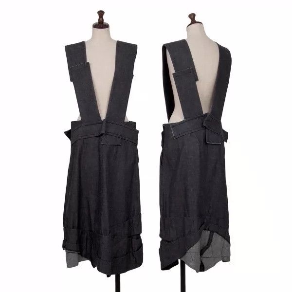 Comme des Garcons Comme des Garcons Retro denim deformation strap overskirt Size S / US 4 / IT 40 - 1 Thumbnail