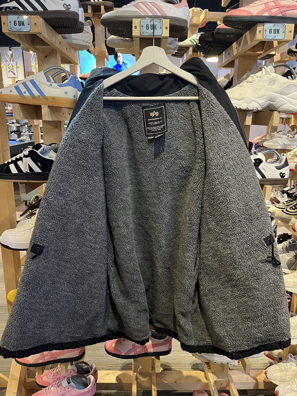 Alpha Industries × Japanese Brand × Vintage Alpha Industries Black Jacket Size US XXL / EU 58 / 5 - 13 Thumbnail