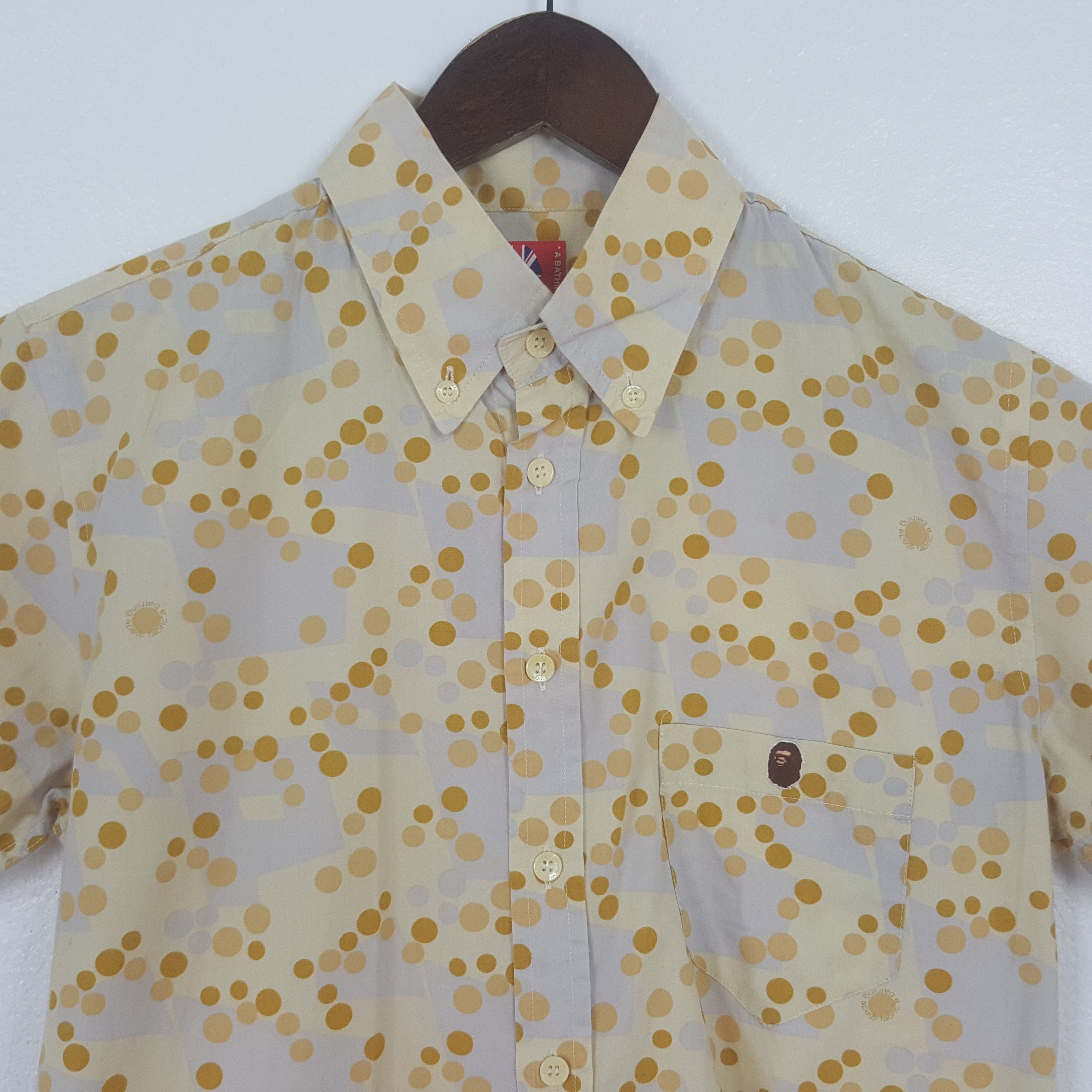 Bape Vintage A Bathing Ape Japan Button Up Shirt Size US XS / EU 42 / 0 - 2 Thumbnail