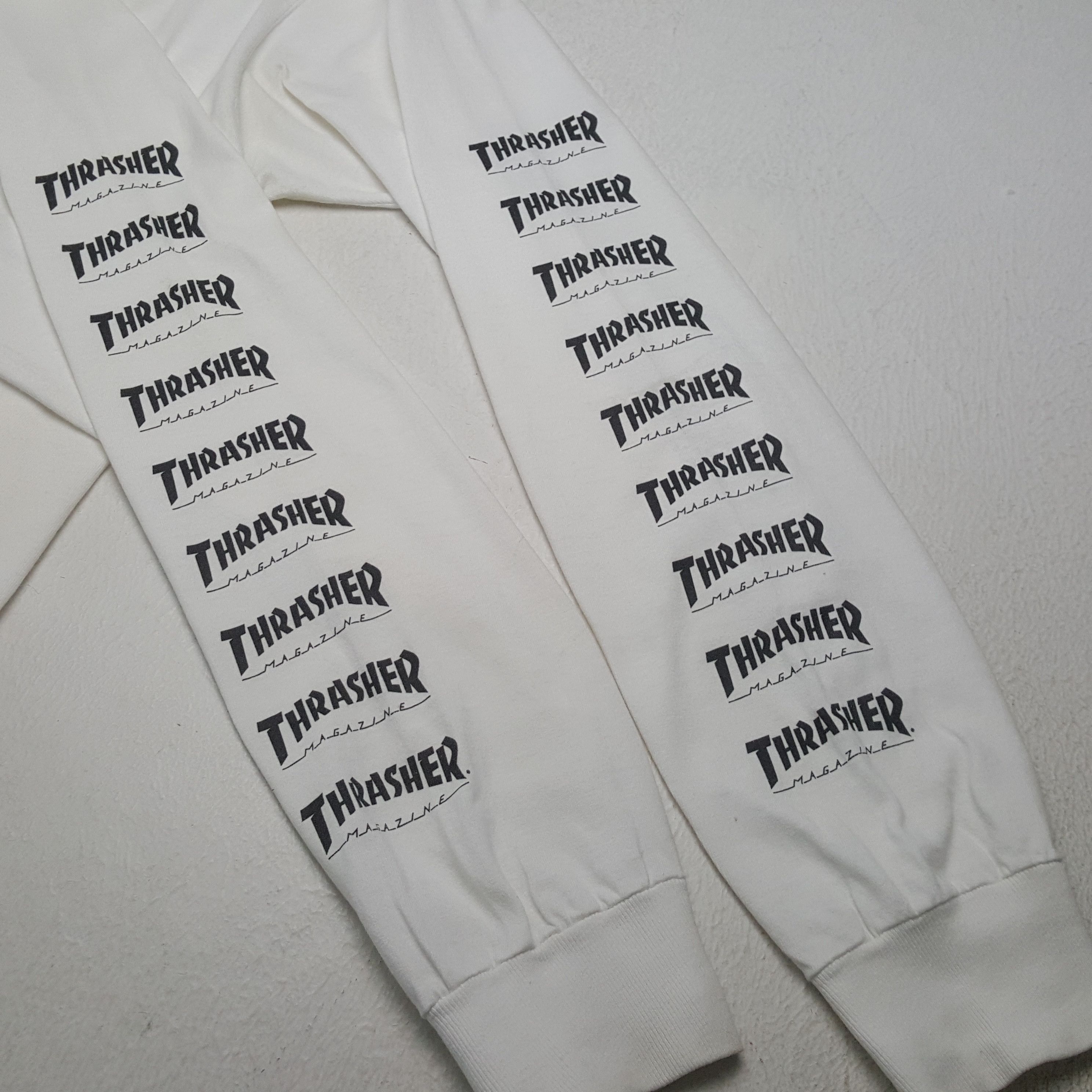 Thrasher Vintage Thrasher American Skateboard Style T-shirt 32 Size US L / EU 52-54 / 3 - 10 Thumbnail