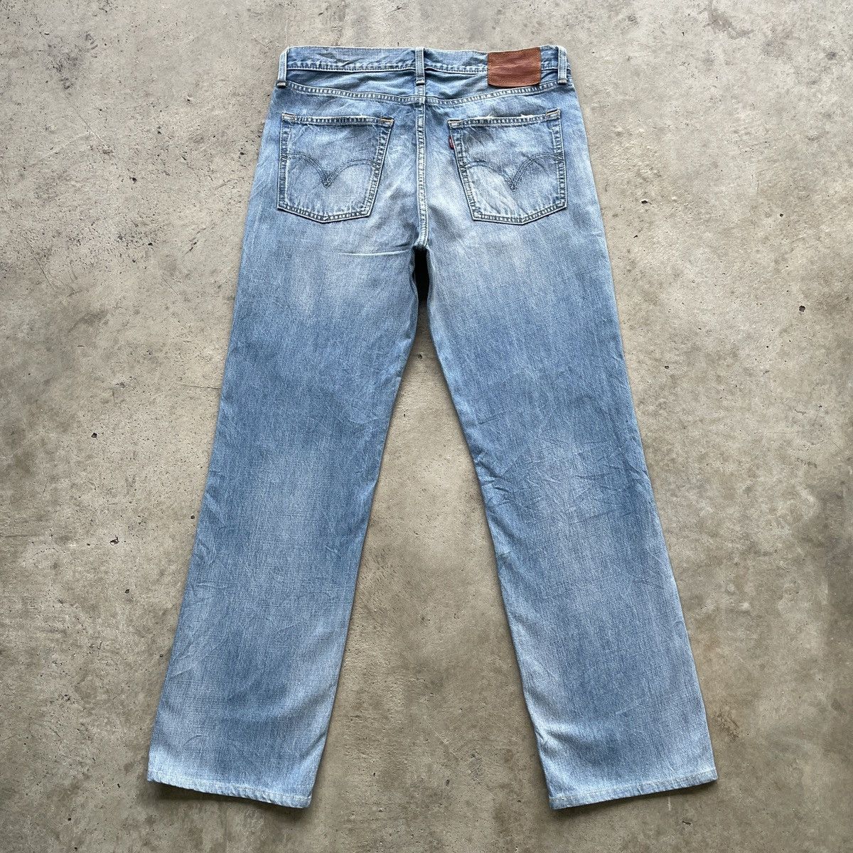 Levi's Levi’s 502 Light Wash Blue Distressed Jeans Pants Faded W34 Size US 34 / EU 50 - 14 Thumbnail