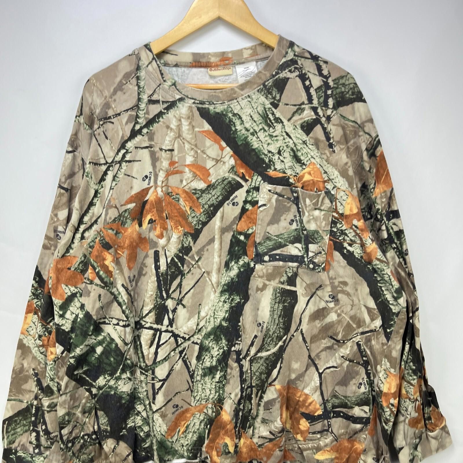 Vintage Vintage Real Tree Camo Long Sleeve Shirt 3XL Size US XXL / EU 58 / 5 - 2 Thumbnail