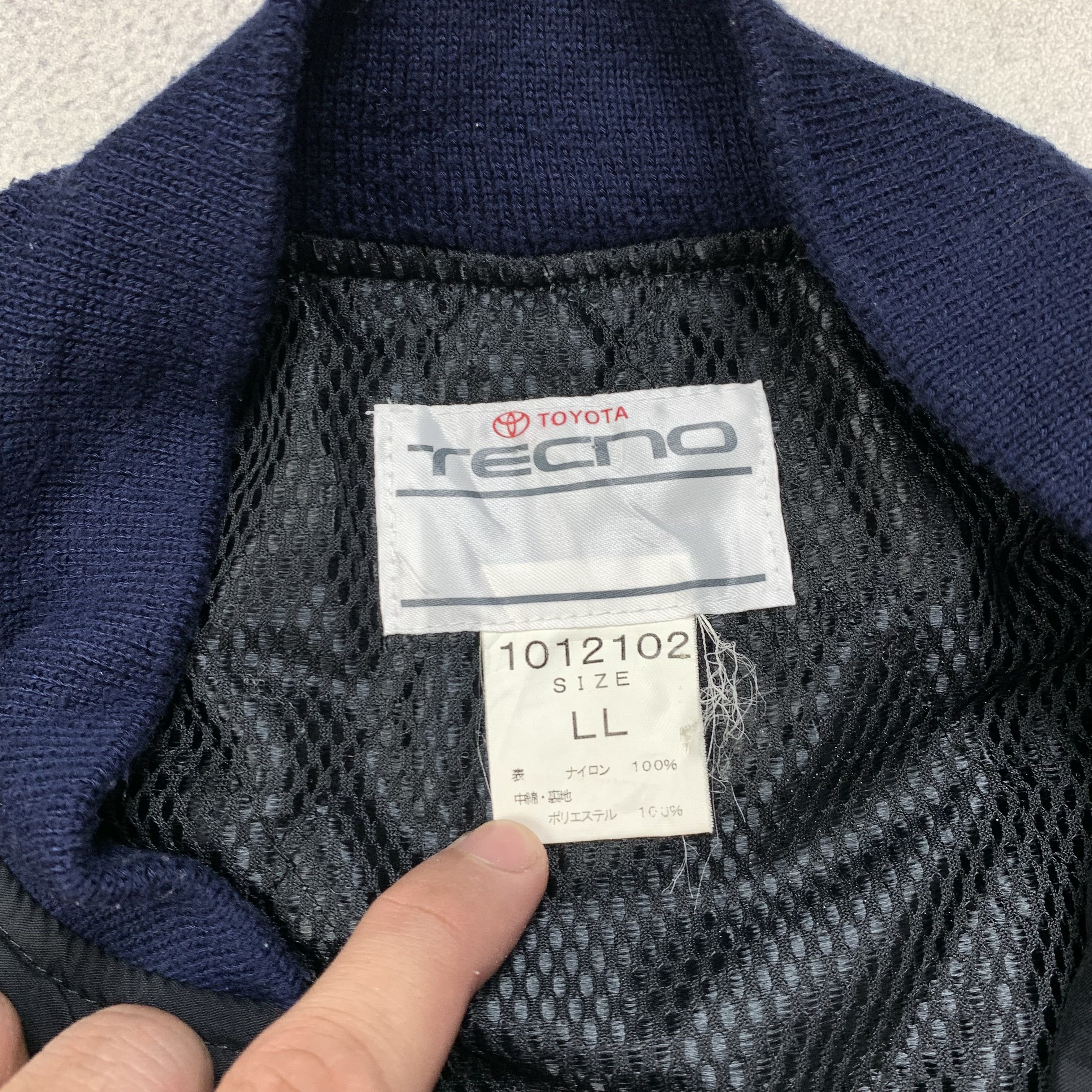 Japanese Brand Vintage Toyota Techno Racing Jacket Size US XL / EU 56 / 4 - 6 Thumbnail