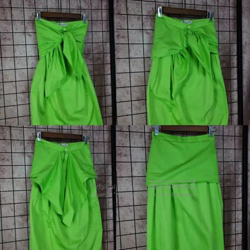 Dior Dior Green Cotton Mid. Size 23" - 5 Thumbnail