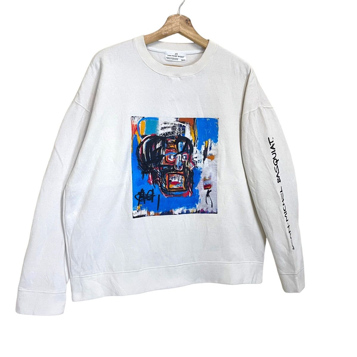 Jean-Michel Basquiat Jean Michel Basquiat Big Logo Crewneck Sweatshirt Size US M / EU 48-50 / 2 - 2 Thumbnail