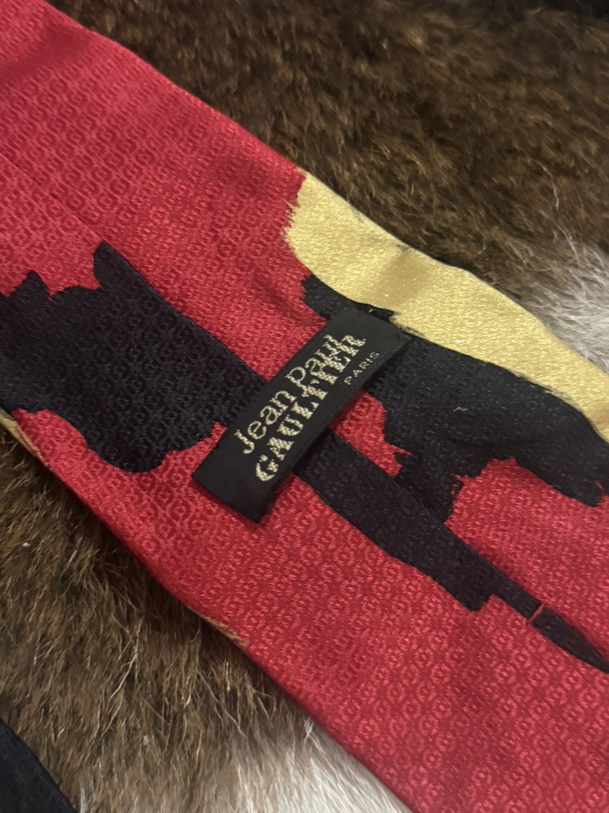 Jean Paul Gaultier Jean Paul Gaultier Tie Size ONE SIZE - 4 Thumbnail