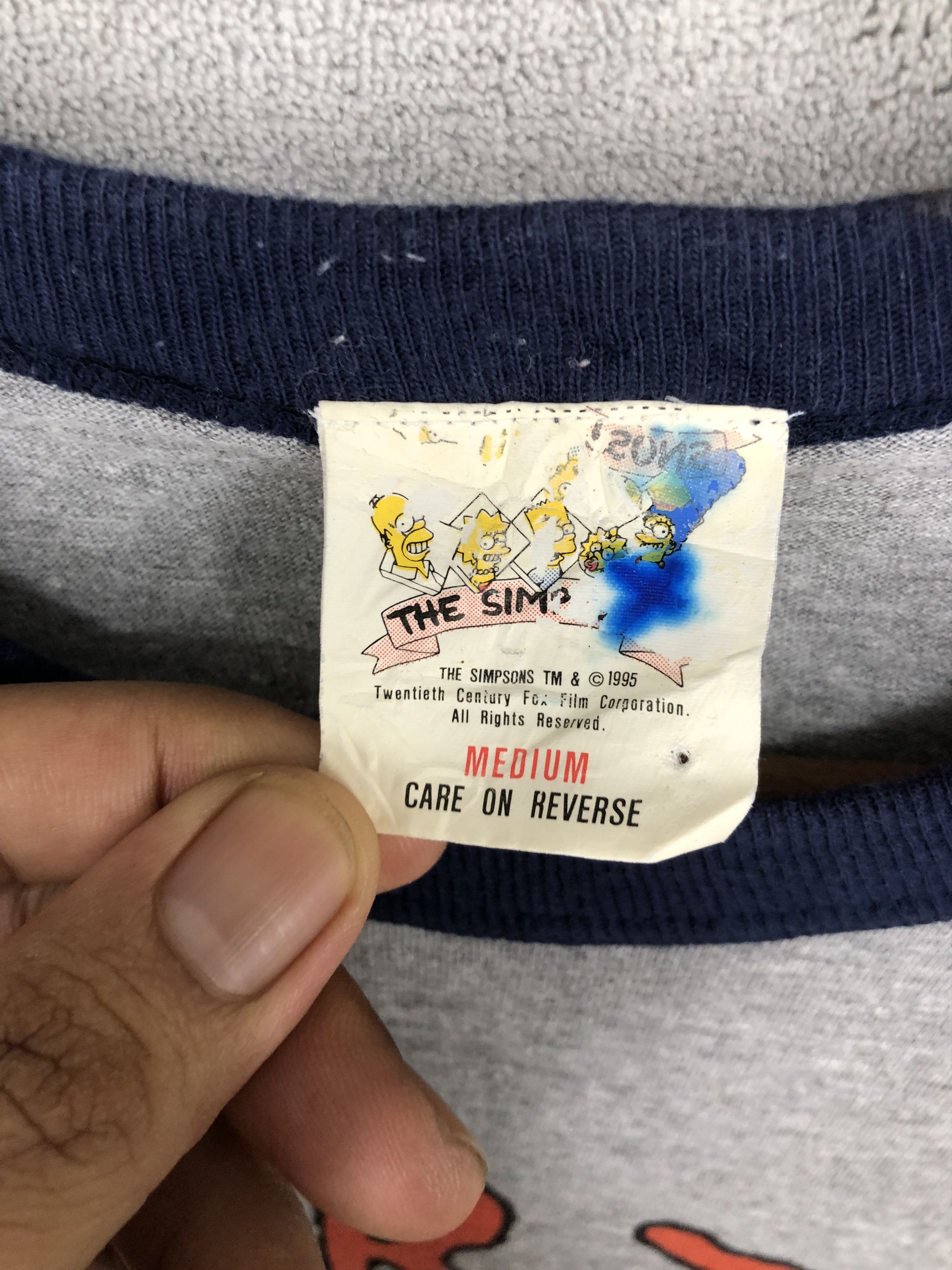 Cartoon Network Vintage Rollerbart Matt Groening Tee Size US M / EU 48-50 / 2 - 10 Thumbnail