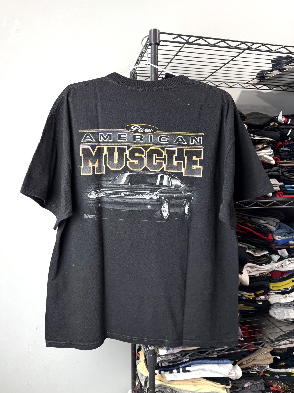 Vintage 00’s Vintage American Muscle Car Dodge Charger RT SRT TShirt Size US L / EU 52-54 / 3 - 1 Thumbnail