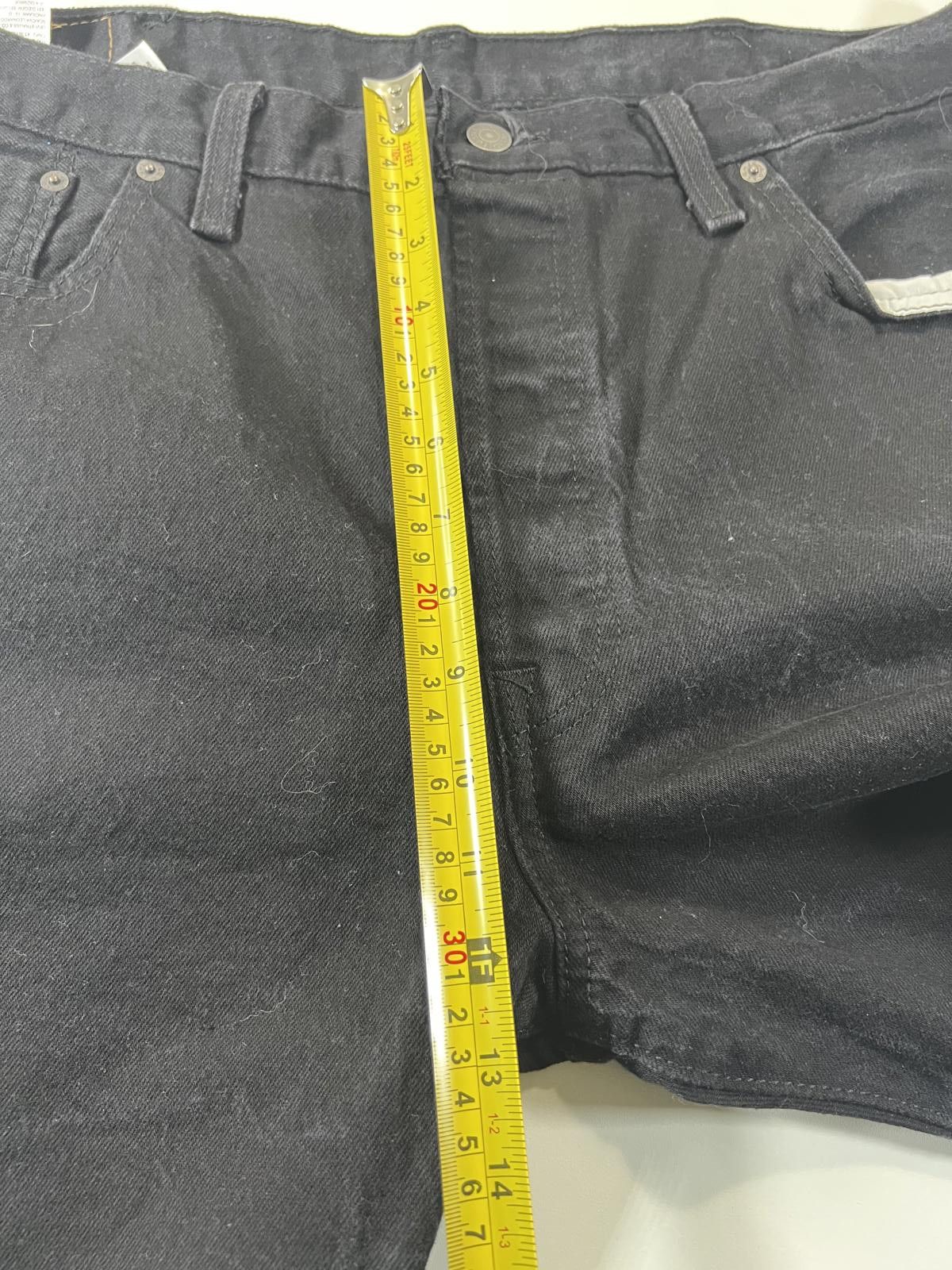 Other Vintage Levi’s 501 black Denim Shorts 40 Size US 40 / EU 56 - 6 Thumbnail