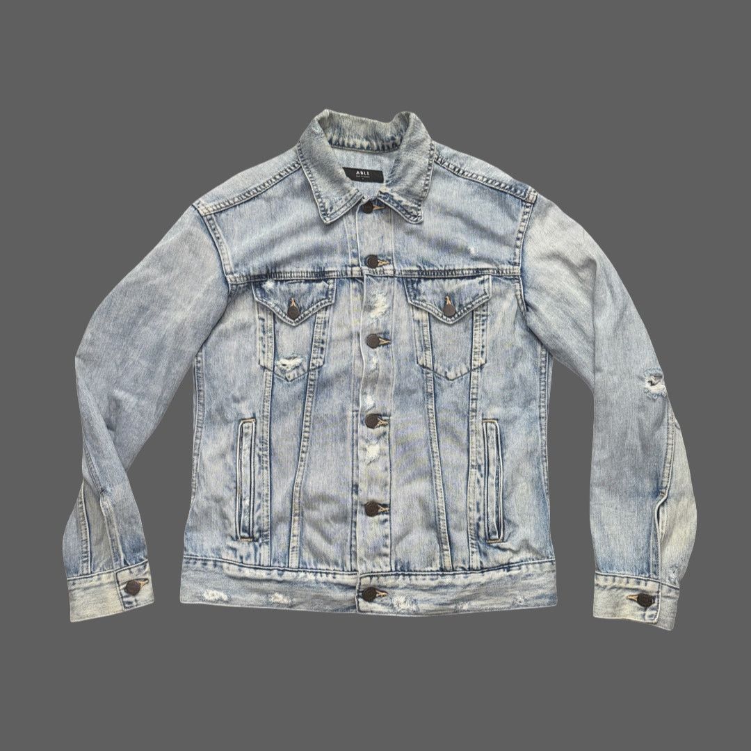 ABLE ABLE Light Wash Denim Trucker Jacket Women's Medium Size M / US 6-8 / IT 42-44 - 1 Thumbnail