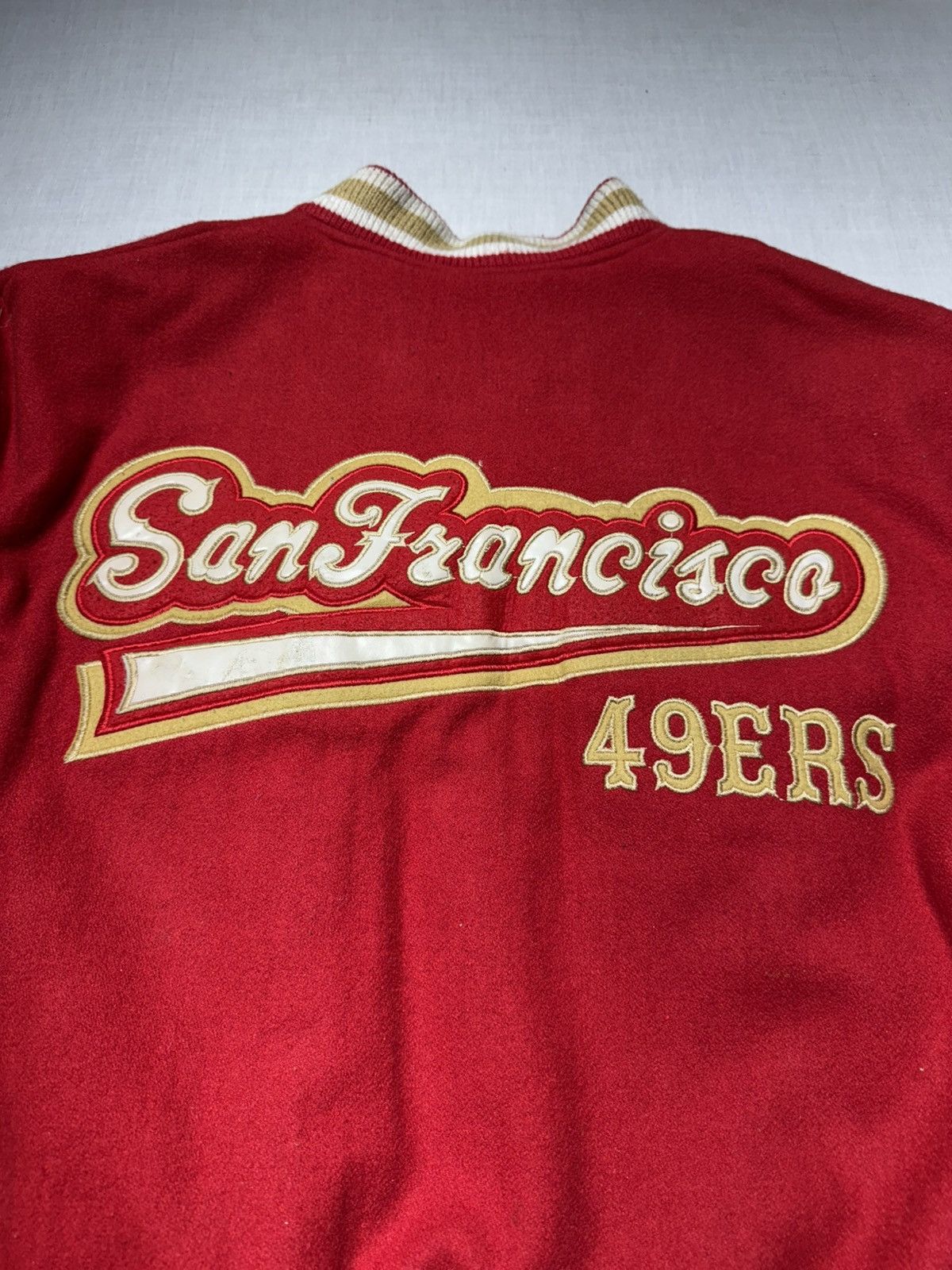 NFL VINTAGE CAMPRI SANFRANCISCO 49’ERS VASRISTY JACKET 🔴🚀 Size US M / EU 48-50 / 2 - 3 Thumbnail