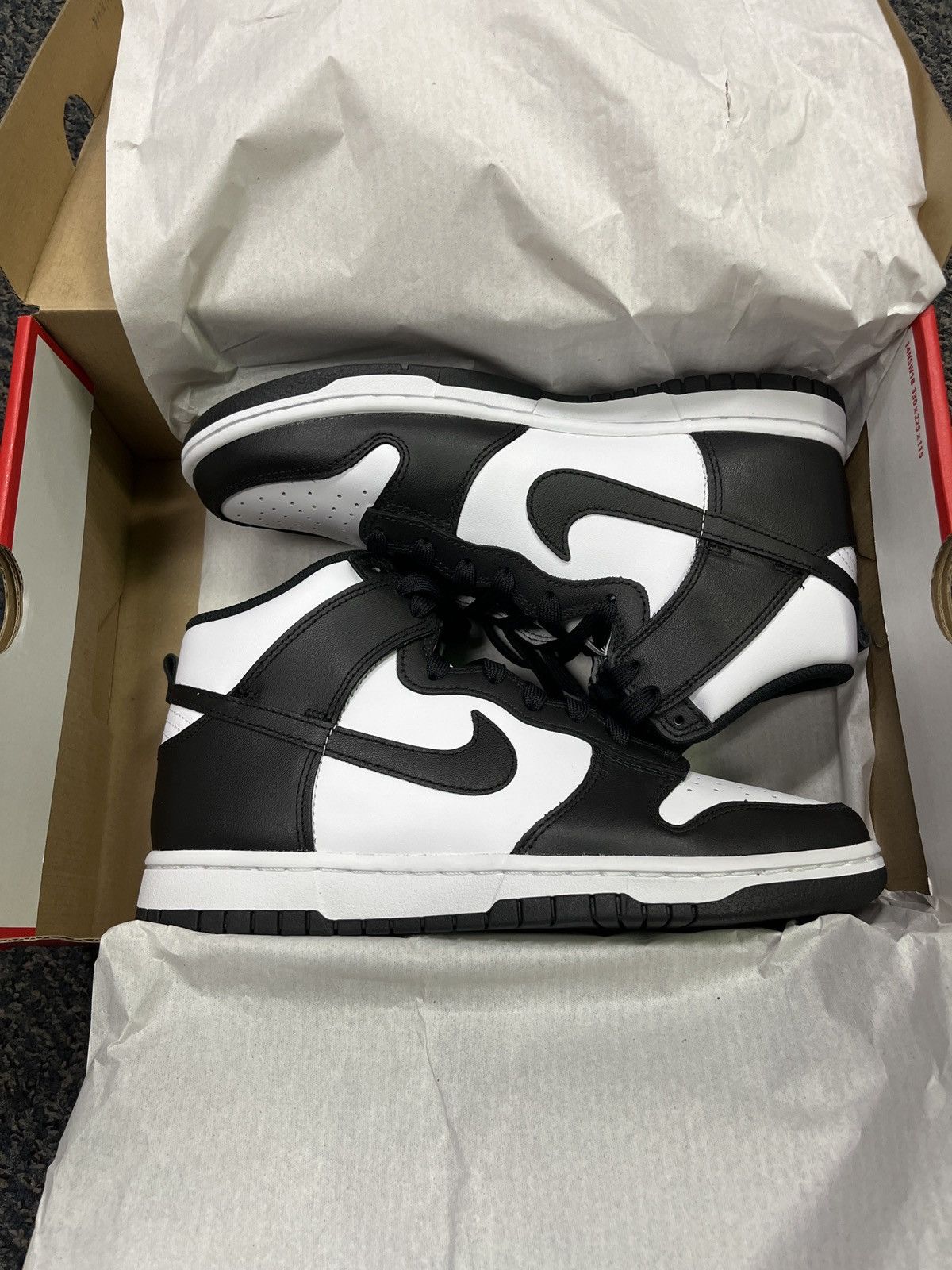 Nike Nike dunk hi retro black/white Size US 8 / EU 41 - 7 Thumbnail