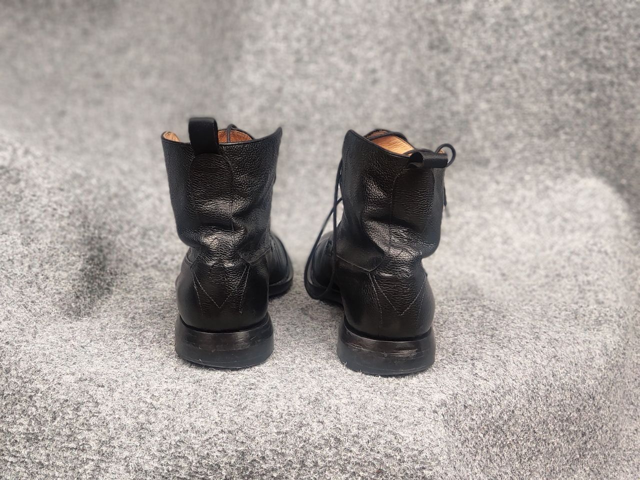 Oliver Sweeney Oliver Sweeney Cagnano Black Leather Ankle classic Boots Size US 10.5 / EU 43-44 - 8 Thumbnail