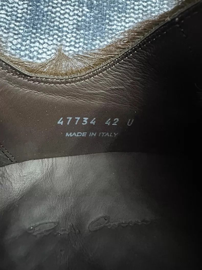 Rick Owens Rick Owens Main Line Brown Horse Hair Low Top Large Conver Size US 9 / EU 42 - 7 Thumbnail