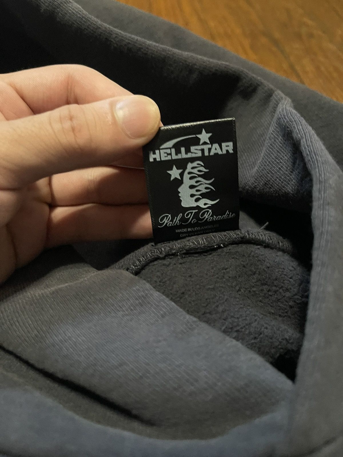 HELLSTAR Hellstar Records Tour Hoodie - Size L Size US L / EU 52-54 / 3 - 7 Thumbnail