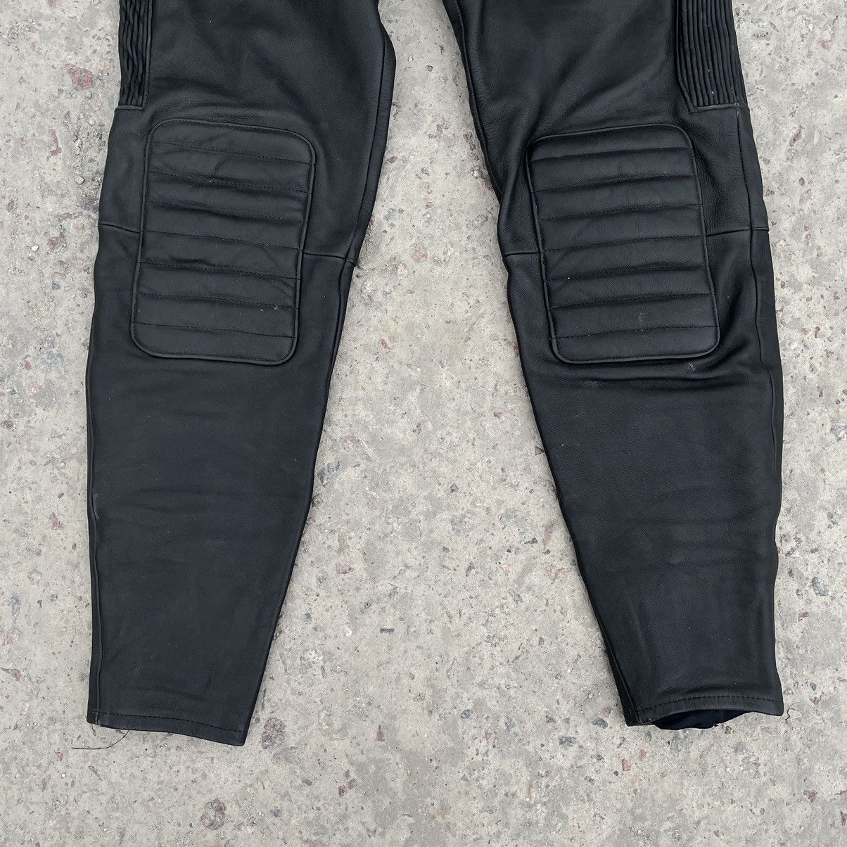 Vintage Vintage Moto Leather Pants Polo 54 Size 90s Y2K USA Size US 33 - 3 Thumbnail