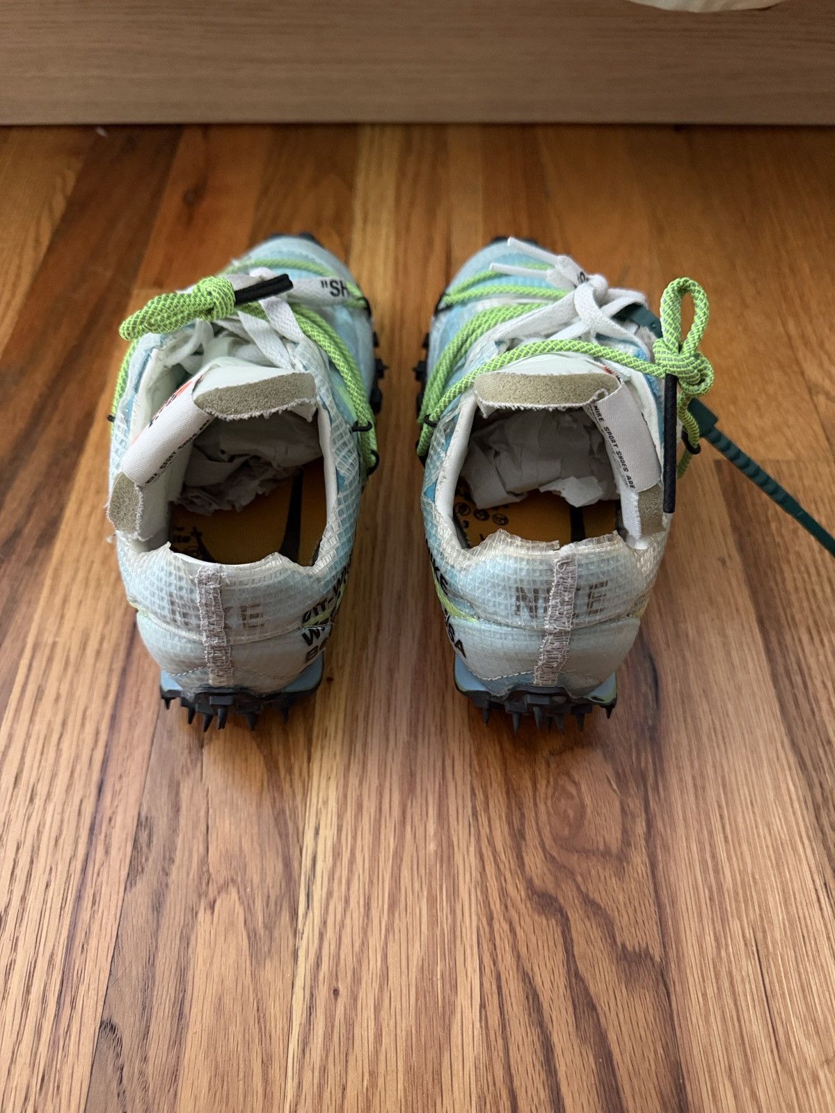 Nike × Off-White Off-White x Nike Waffle Racer Size US 6 / IT 36 - 5 Thumbnail