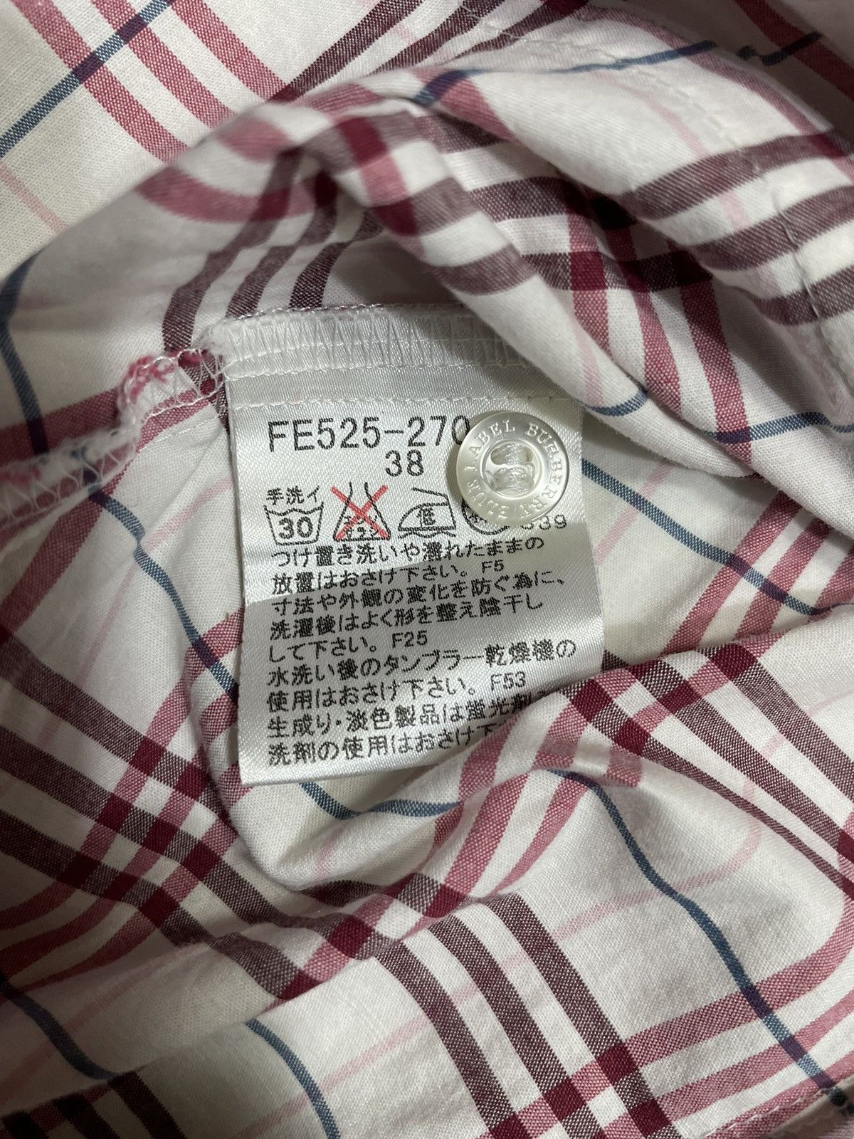 Burberry × Burberry Prorsum × Vintage Burberry London Blue Label plaid check tartan 38 US6 UK10 Size M / US 6-8 / IT 42-44 - 7 Thumbnail