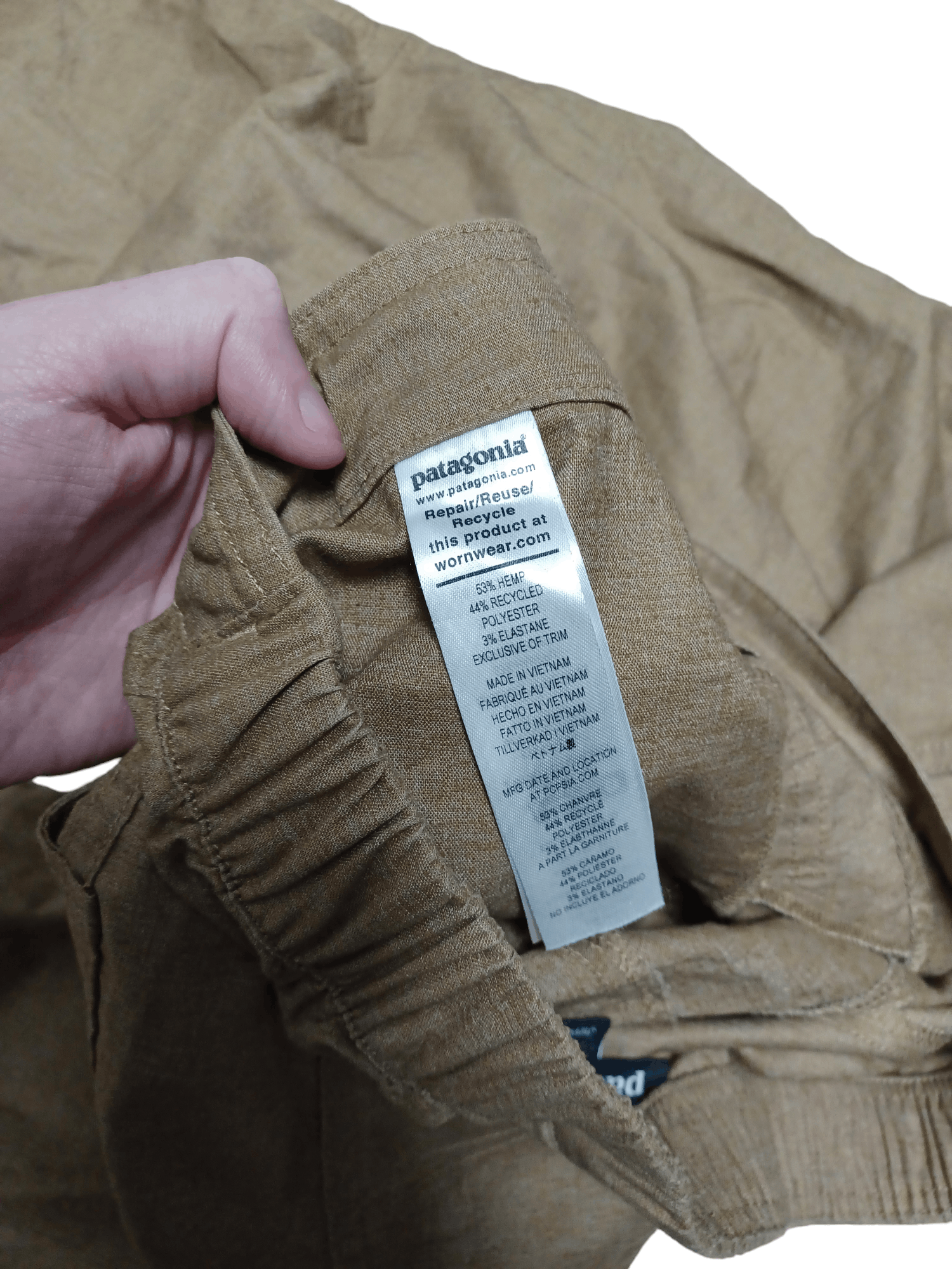Patagonia PATAGONIA LADY`S RECYCLED MATERIAL ECO PANTS Size 30" / US 8 / IT 44 - 5 Thumbnail