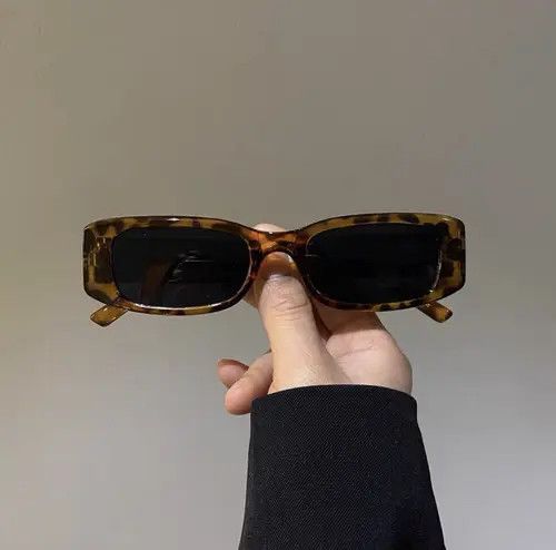 Designer × Vintage Vintage Rectangular sunglasses Size ONE SIZE - 1 Thumbnail