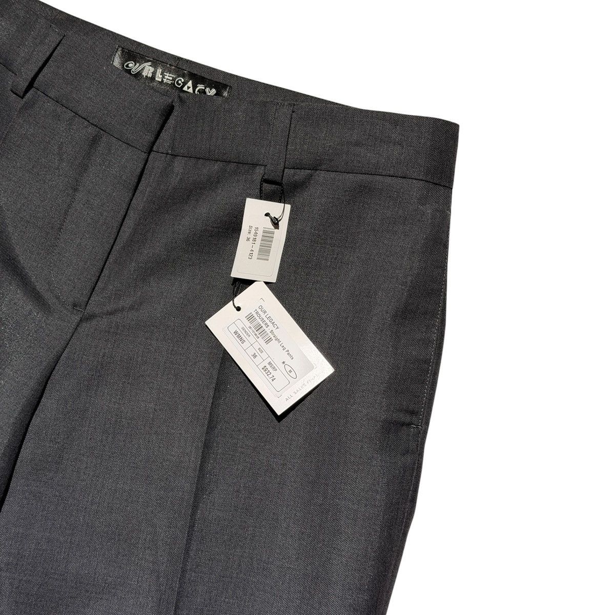 Our Legacy Wool subtle gloss trouser Size US 30 / EU 46 - 2 Thumbnail