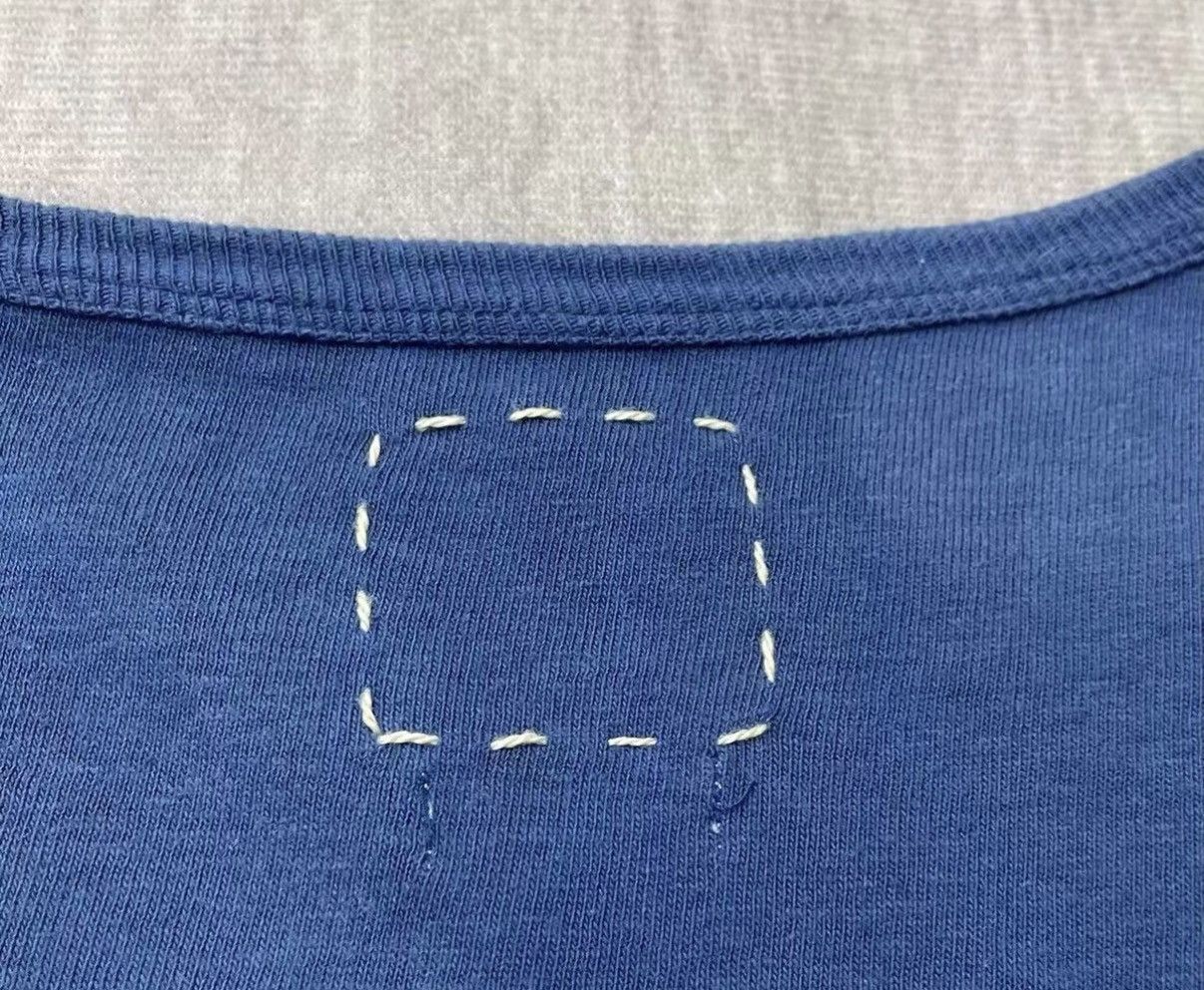 Visvim VISVIM 14AW Limited Indigo Dyed Ethnic Patchwork T-shirt J16 Size US M / EU 48-50 / 2 - 5 Thumbnail