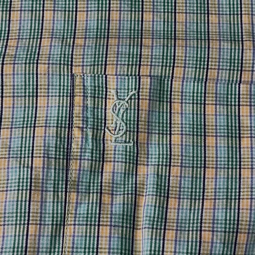 Yves Saint Laurent Yves Saint Laurent Pour Homme Shirt Button Ups Size US L / EU 52-54 / 3 - 5 Thumbnail