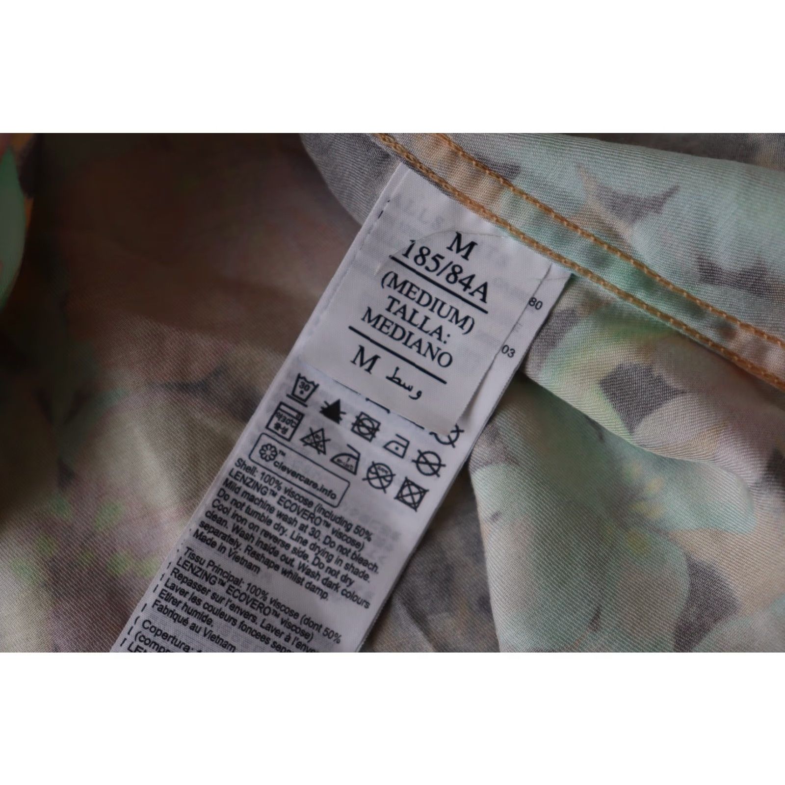 Allsaints ALL SAINTS LIGULARIA SHORT SLEEVE SHIRT FLORAL CHEETAH PRINT 100% VISCOSE MENS M Size US M / EU 48-50 / 2 - 5 Thumbnail