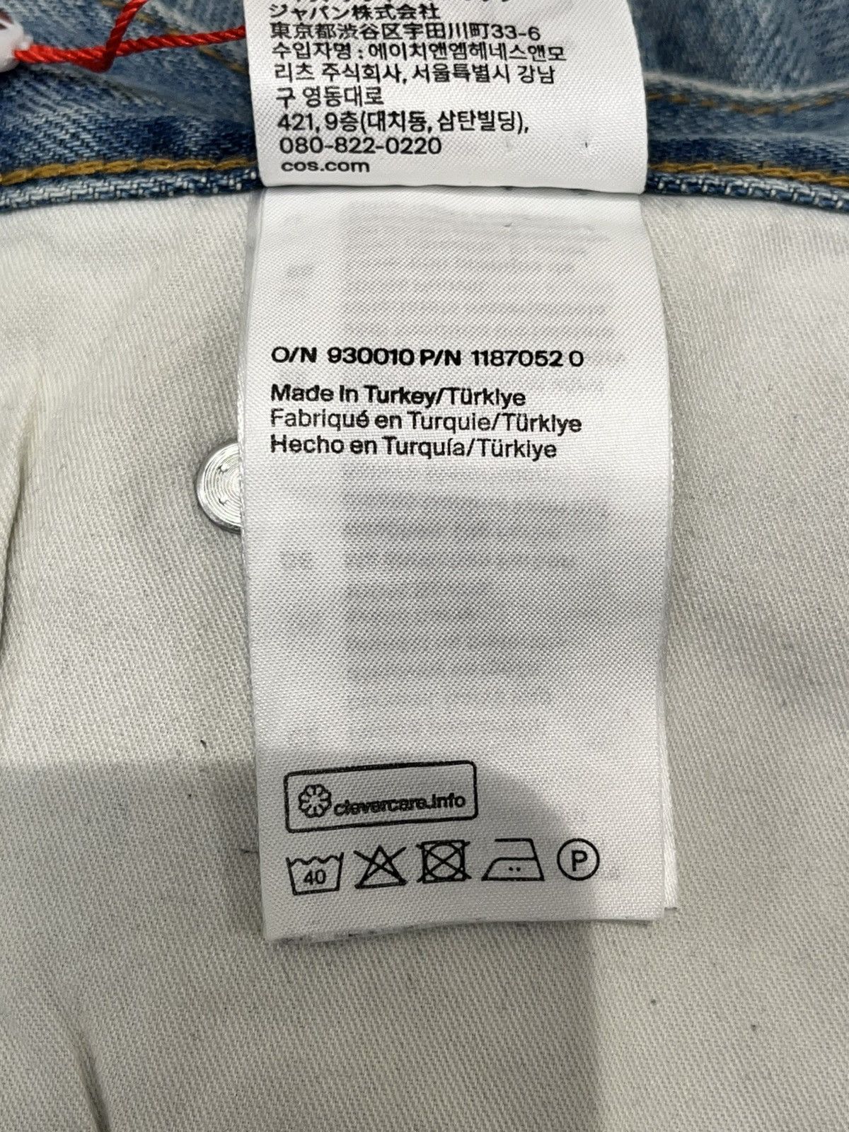Cos COS Denim Jeans Blue Size US 28 / EU 44 - 5 Thumbnail