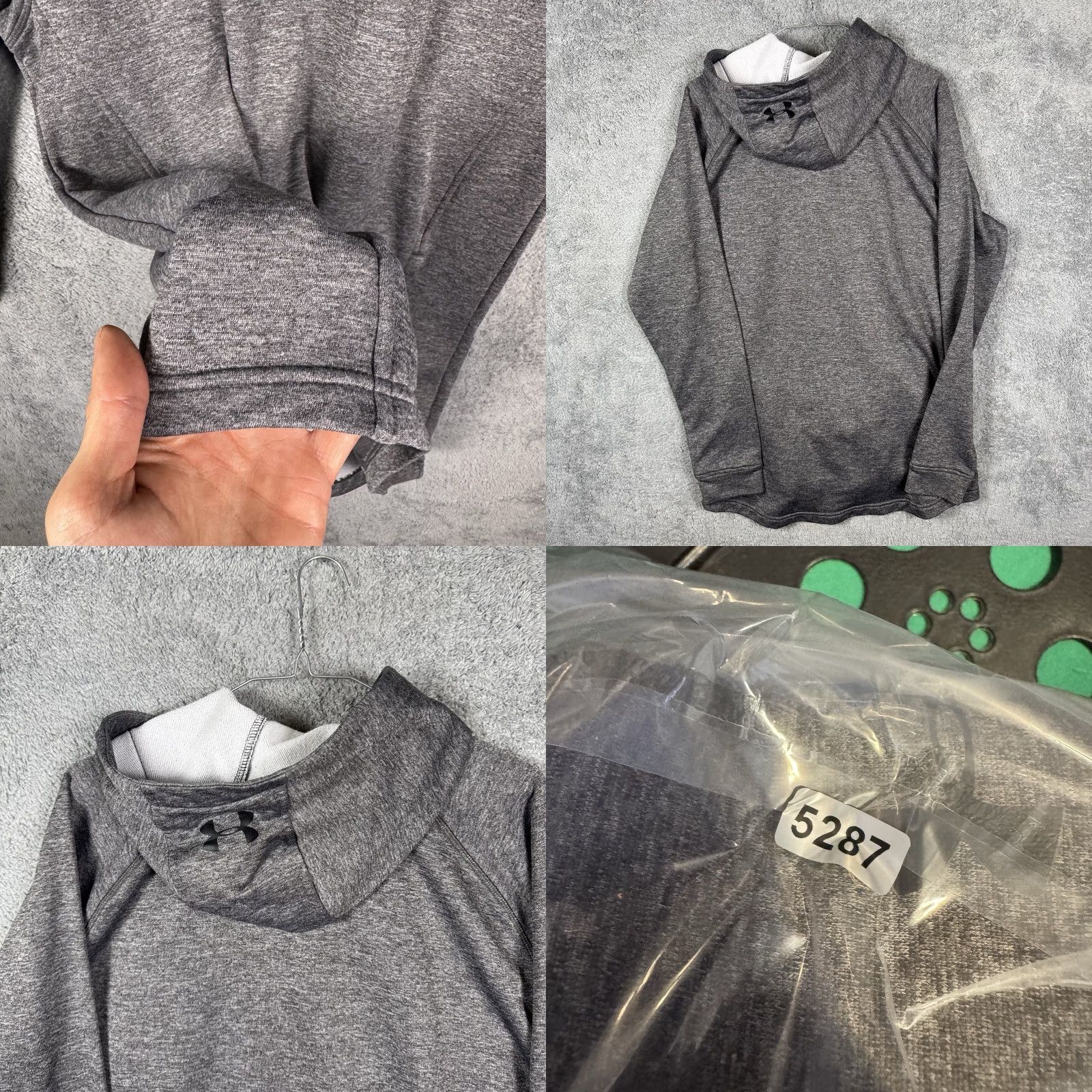 Under Armour Under Armour Hoodie Men’s L Tech Terry Fitted Cold Gear Sweatshirt Pullover Size US L / EU 52-54 / 3 - 8 Thumbnail