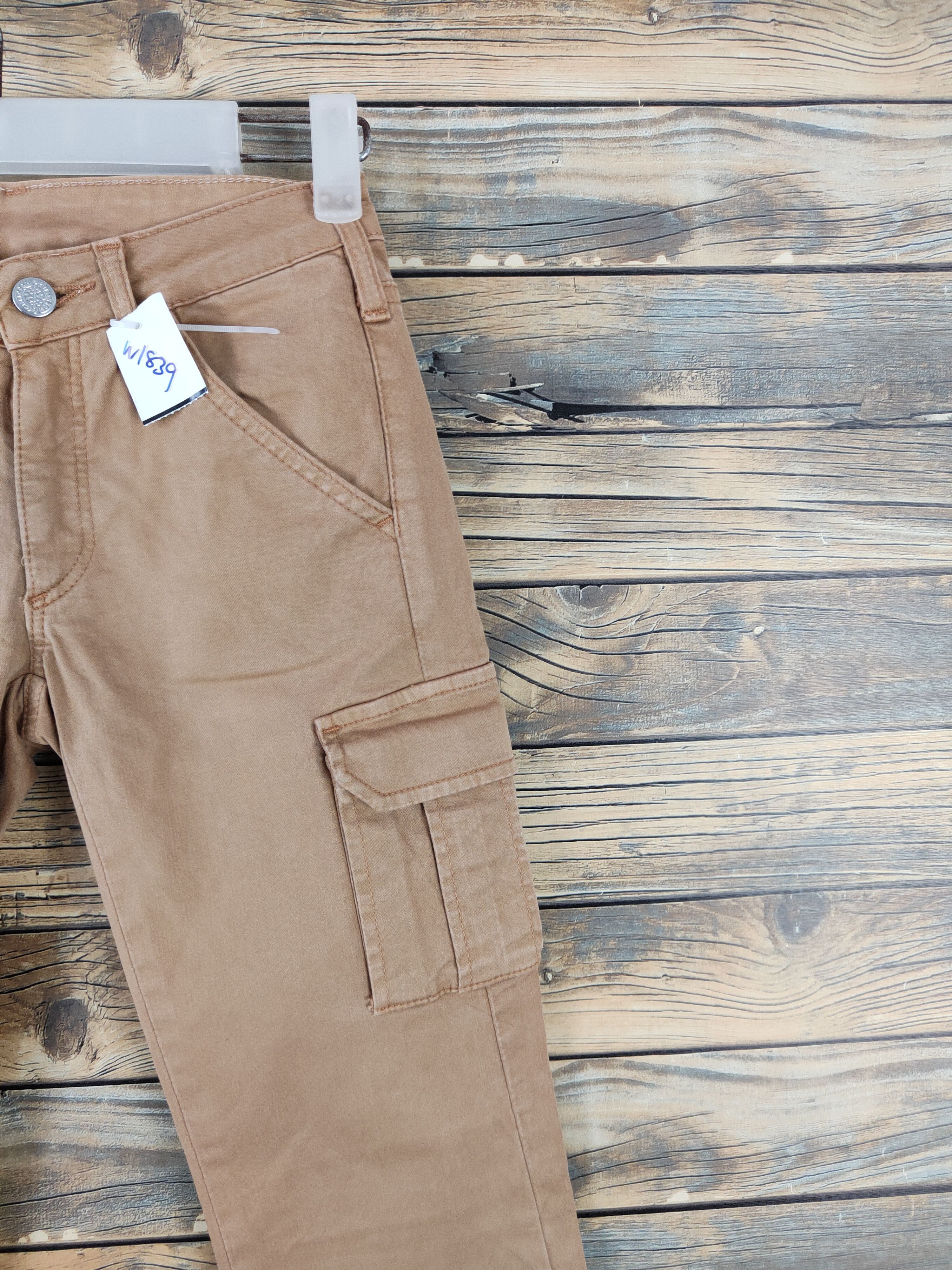 Japanese Brand Cimarron Brown Multipocket Tactical Cargo Pants #W1839 Size 24" / US 00 / IT 34 - 5 Thumbnail