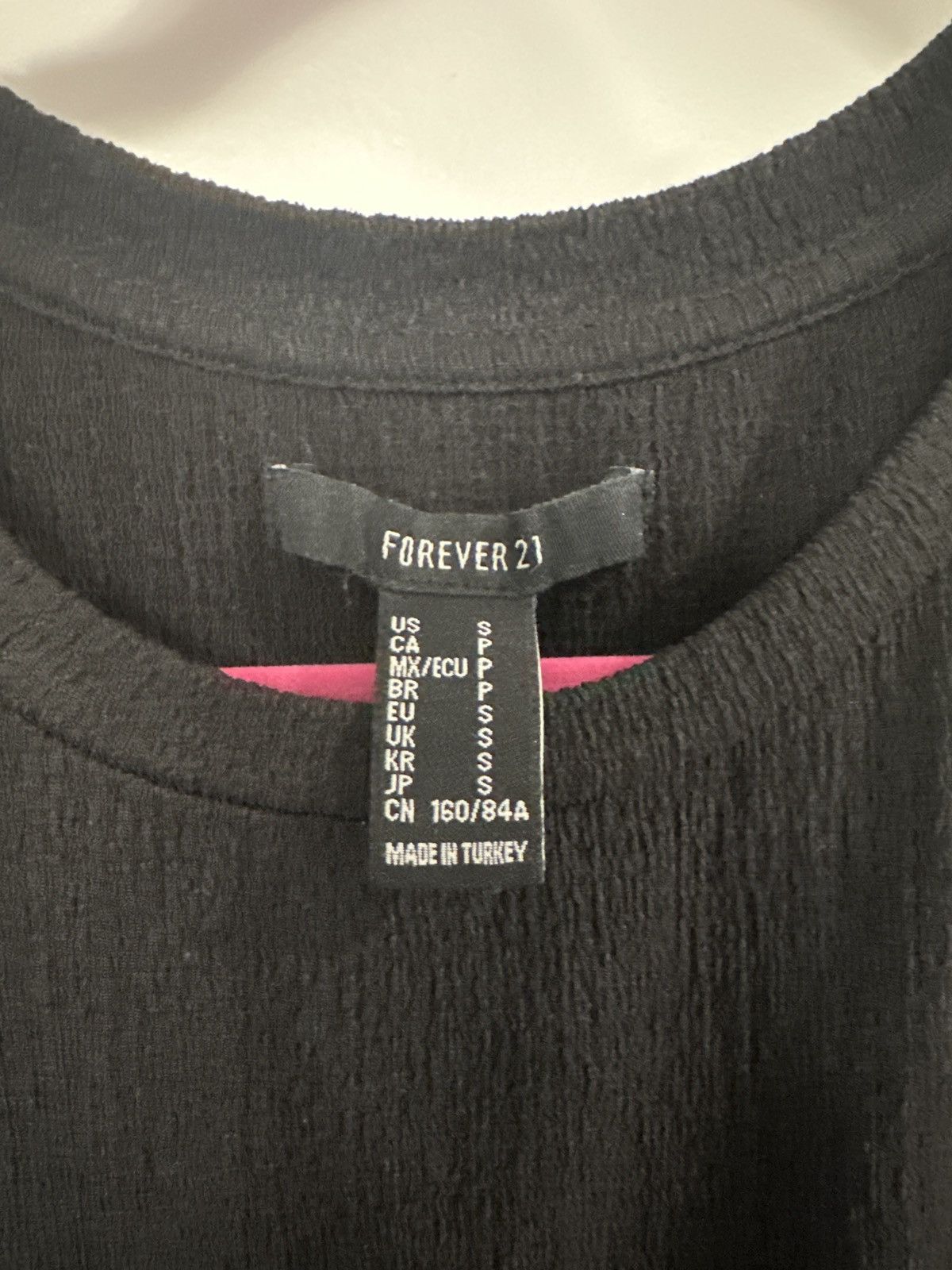 Forever 21 Summer Babydoll Black Dress Size S / US 4 / IT 40 - 3 Thumbnail