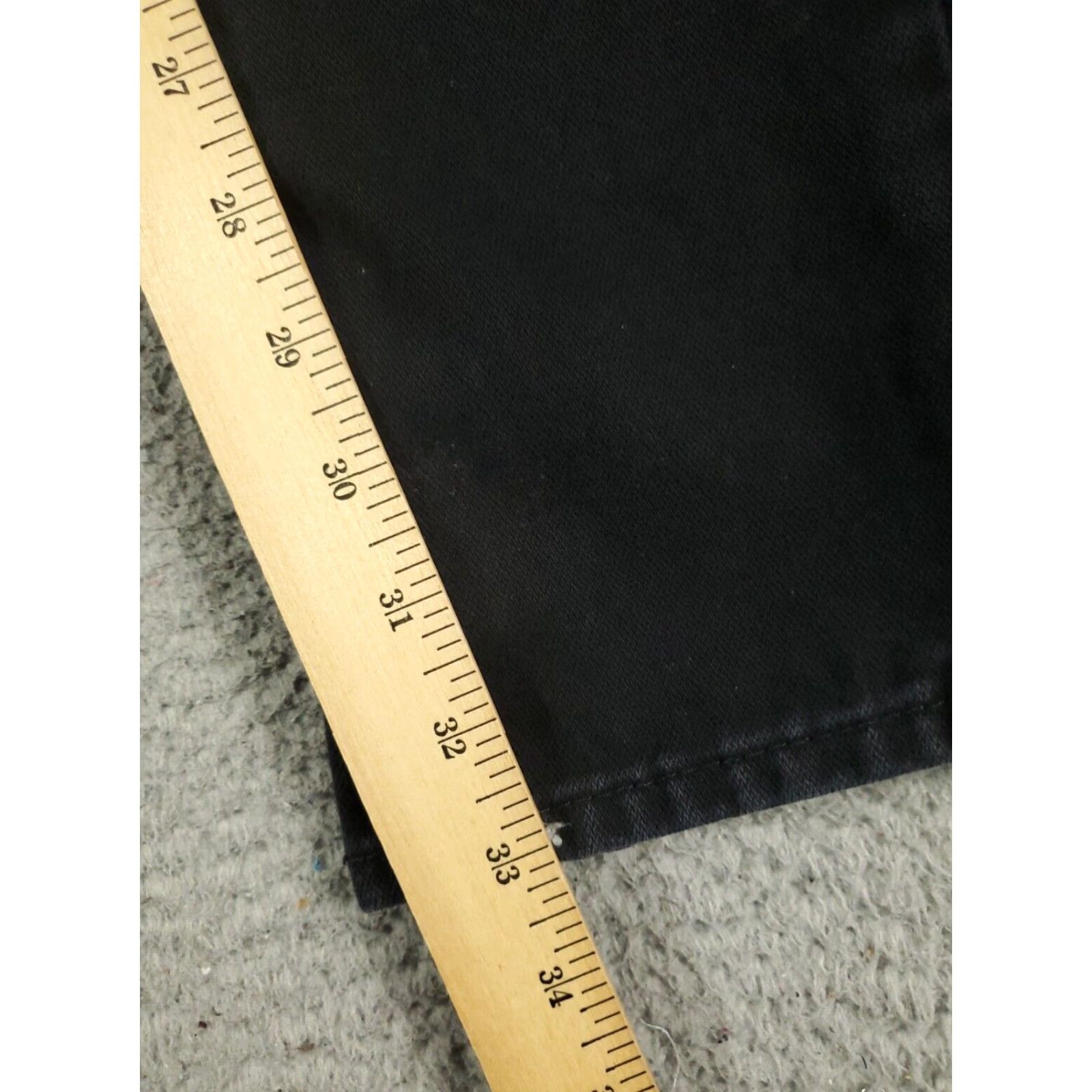 True Religion Mens Black Skinny Fit 32x33 XL Extra Large Jeans Pants