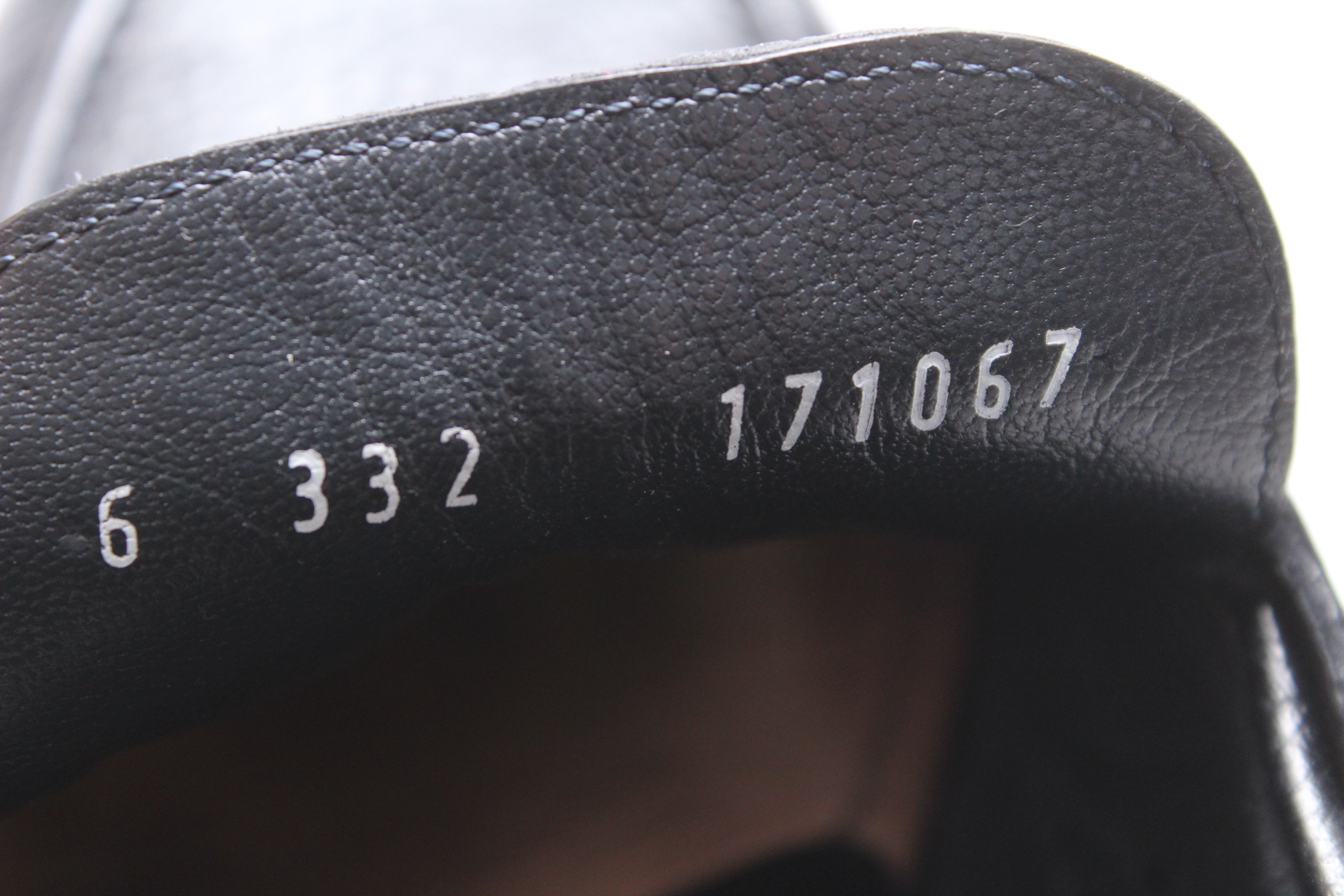 Barrett Barrett Black Grain Leather Braided Loafers - Size UK 6 Size US 7 / EU 40 - 10 Thumbnail