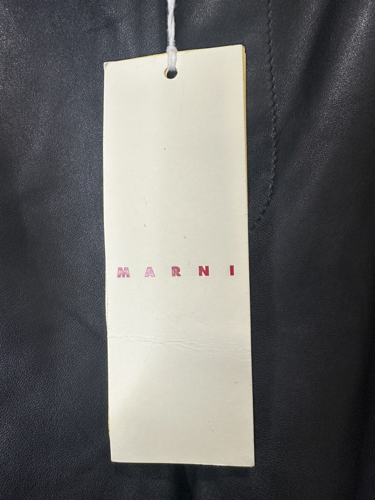 Marni Size 52 Marni Leopard Shearling Trimmed Leather Trousers Size US 44 / EU 60 - 11 Thumbnail