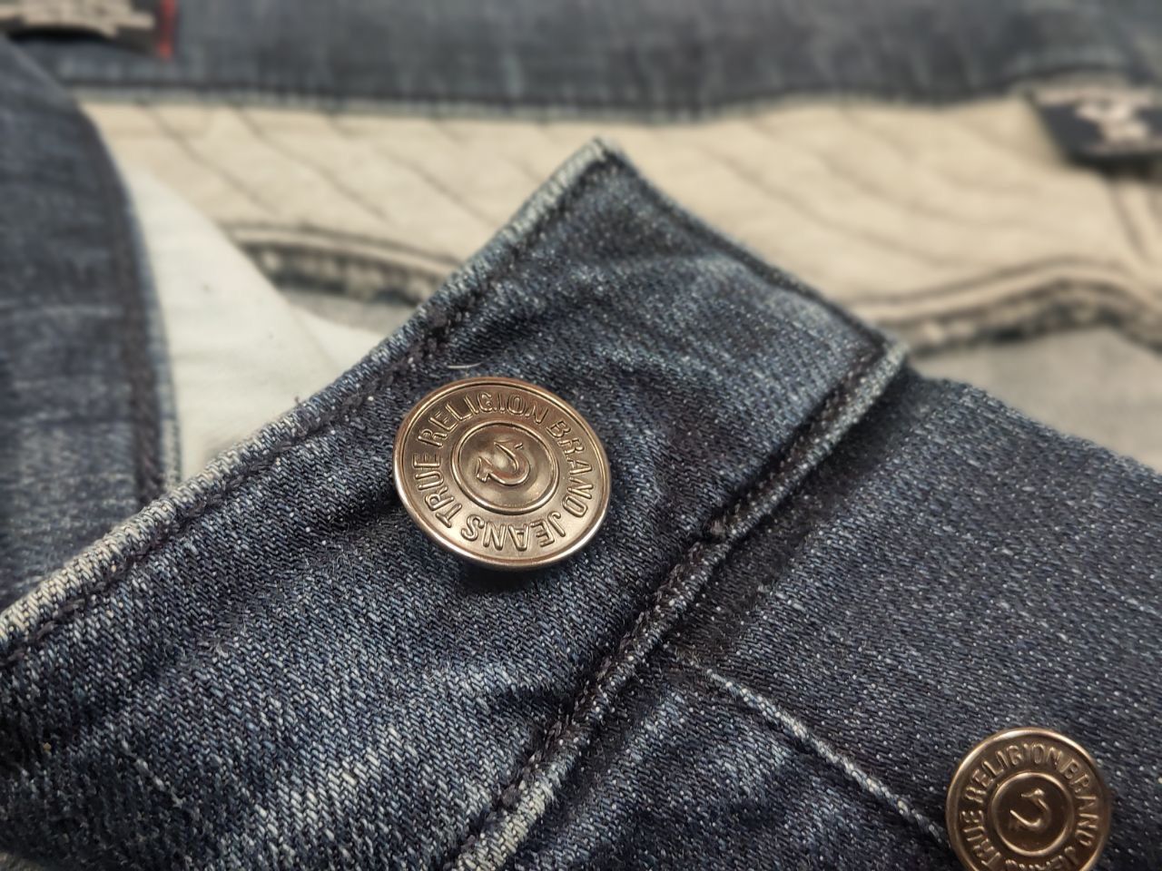 True Religion Vintage True Religion rocco New Moto Denim Jeans Y2K Style Size US 36 / EU 52 - 14 Thumbnail