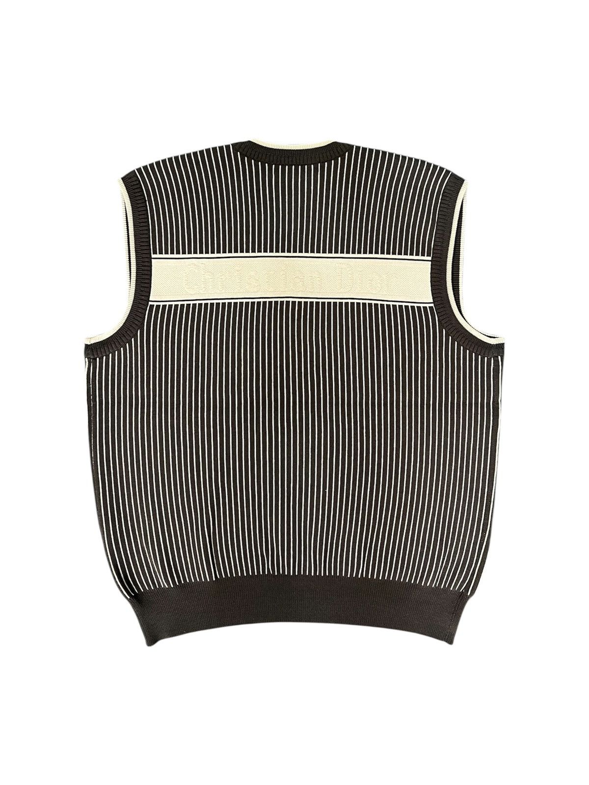 Christian Dior Monsieur Christian Dior Monsieur Sports 90s Knitwear Vest Size US L / EU 52-54 / 3 - 4 Thumbnail
