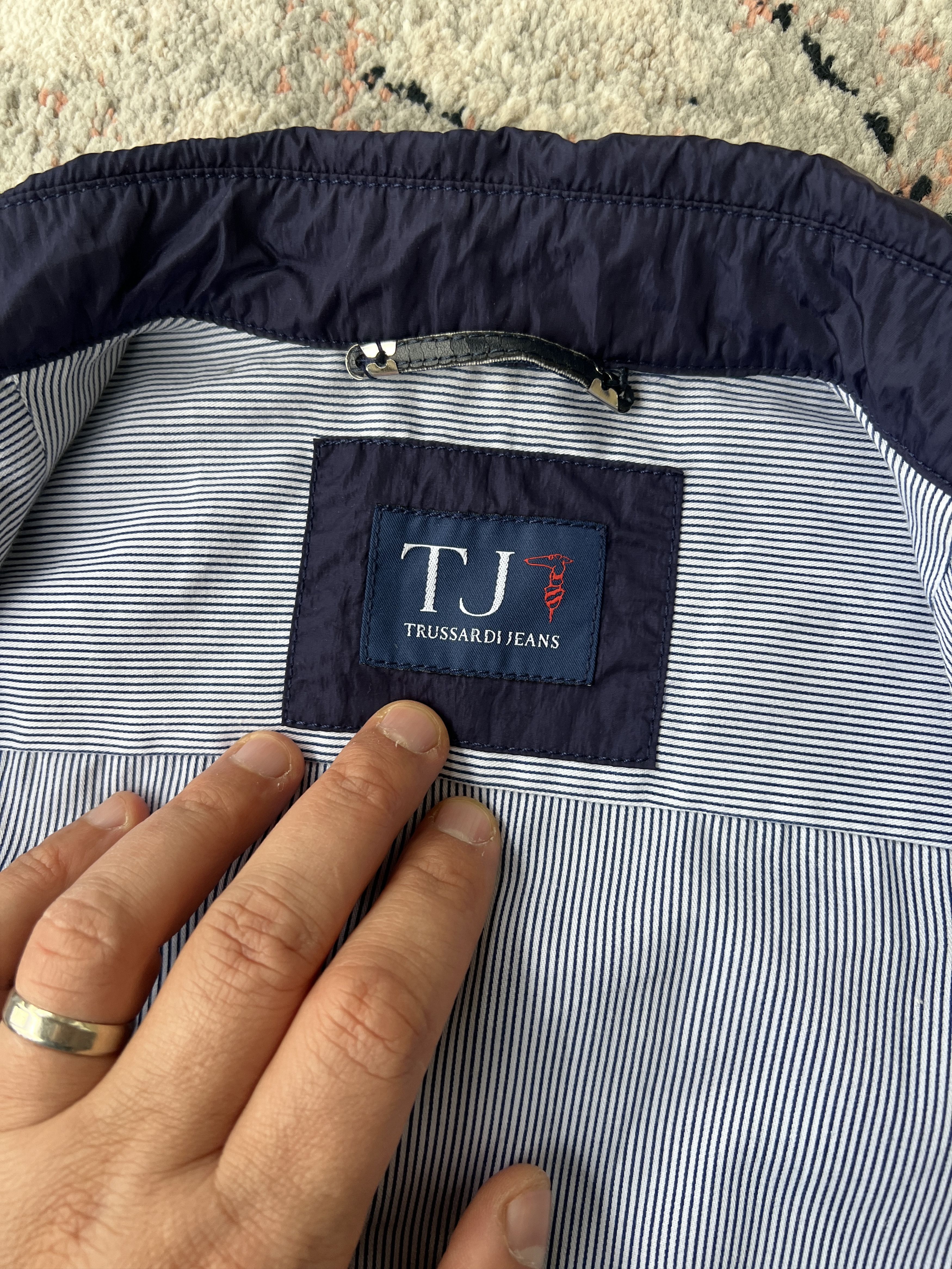 Trussardi Trussardi Jeans Nylon jacket Size S / US 4 / IT 40 - 2 Thumbnail