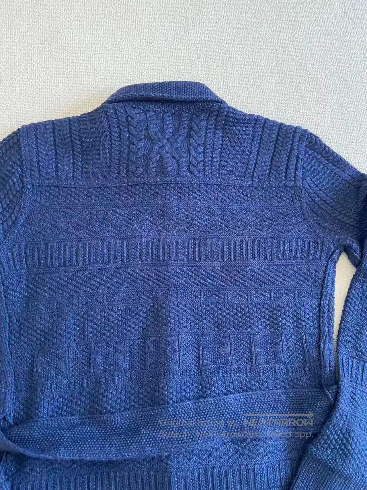 Polo Ralph Lauren Ralph Lauren Women's Dark Blue Knit Cardigan. Size S / US 4 / IT 40 - 5 Thumbnail