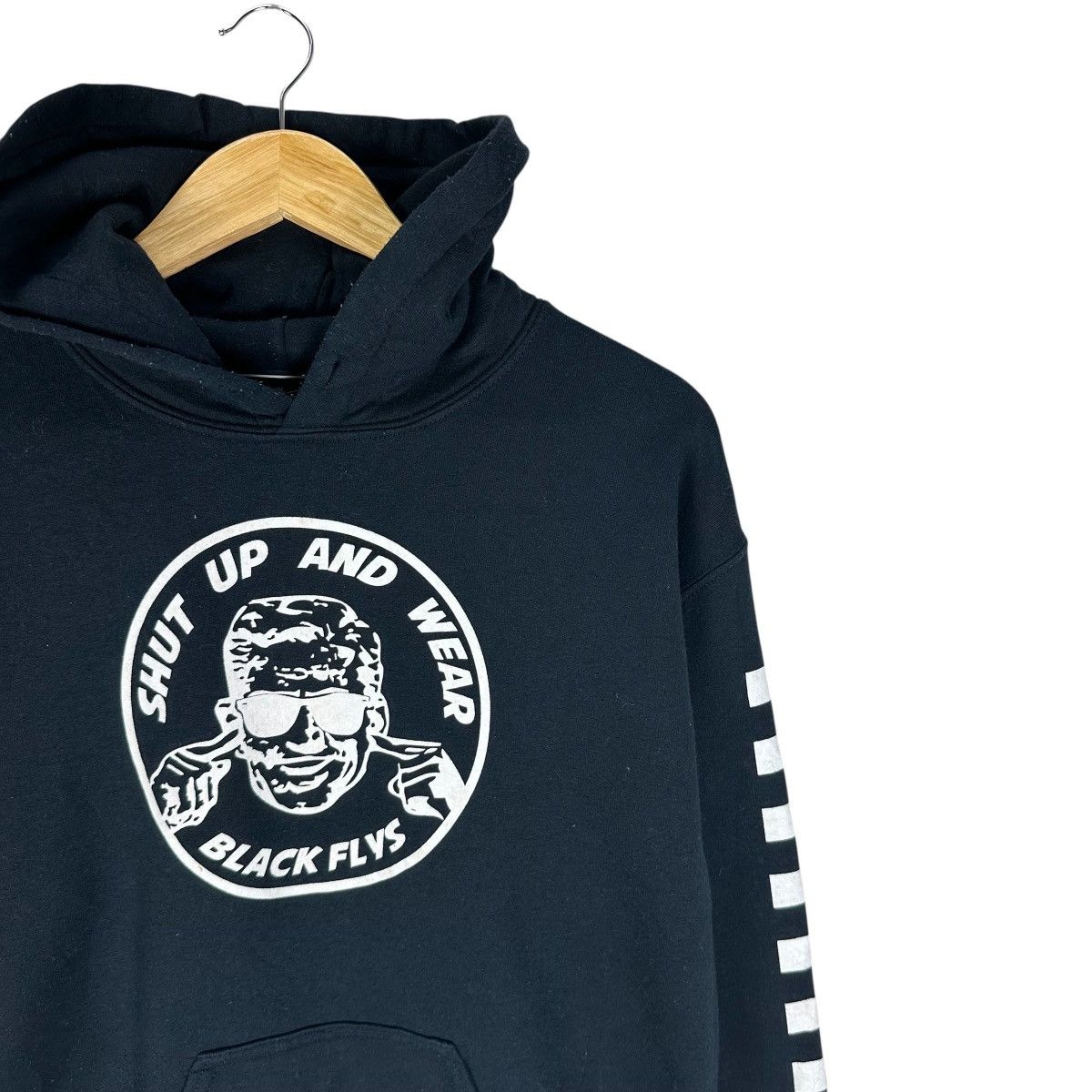 Public Housing Skate Team BLACK FLYS SKATEBOARD HOODIE SWEATSHIRT Size US S / EU 44-46 / 1 - 4 Thumbnail