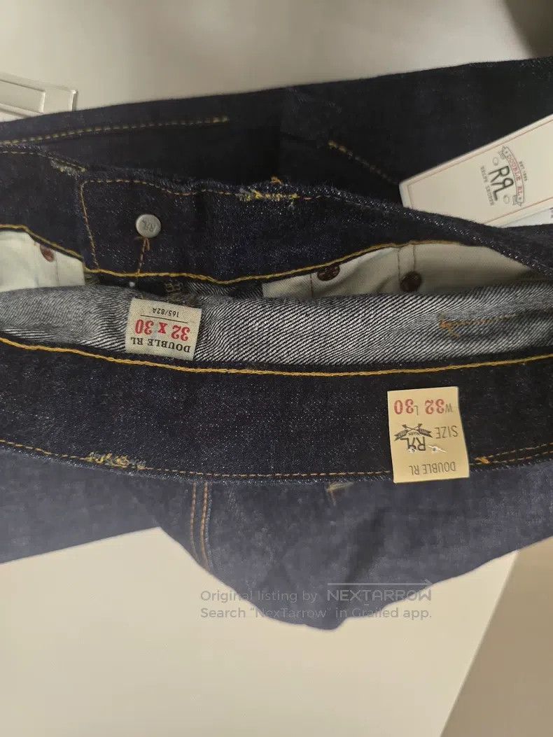 RRL Ralph Lauren RRL Ralph Lauren Men's classic slim-fitting flared-cut cot Size US 34 / EU 50 - 4 Thumbnail