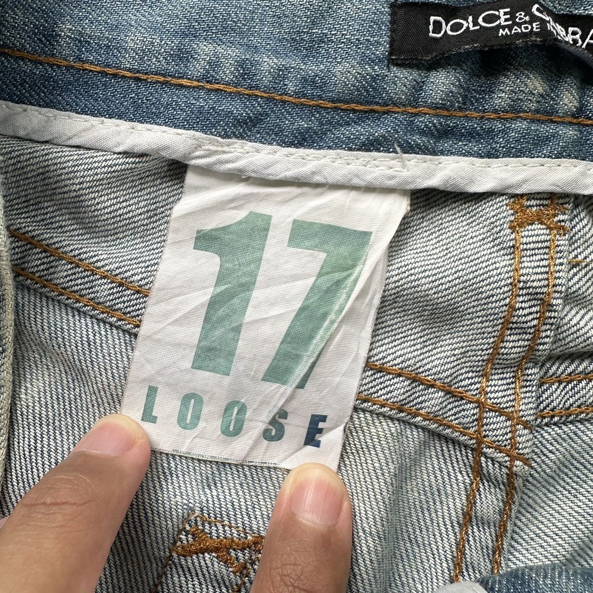 Dolce & Gabbana Vintage Dolce & Gabbana Rare Faded Sex Embroidery Jean Pant Size US 34 / EU 50 - 9 Thumbnail