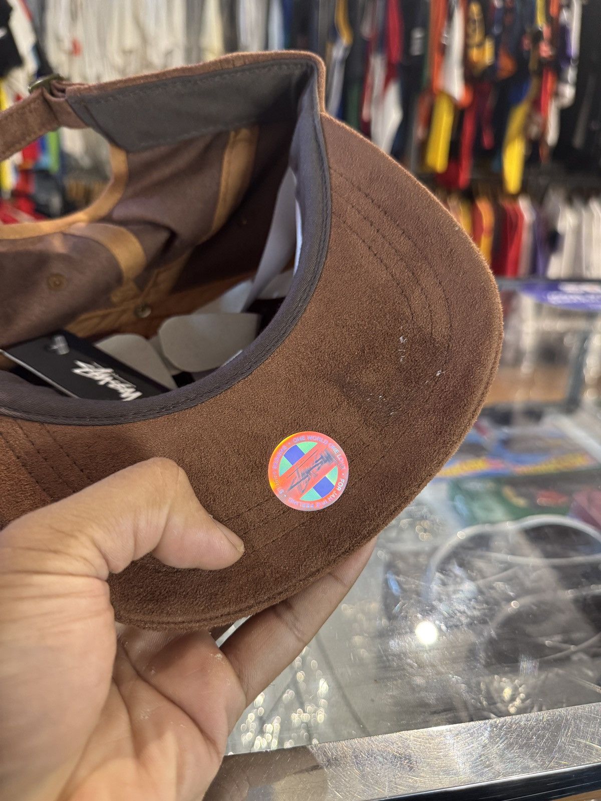 Stussy STUSSY MICROFIBER LOW PRO CAP Size ONE SIZE - 7 Thumbnail