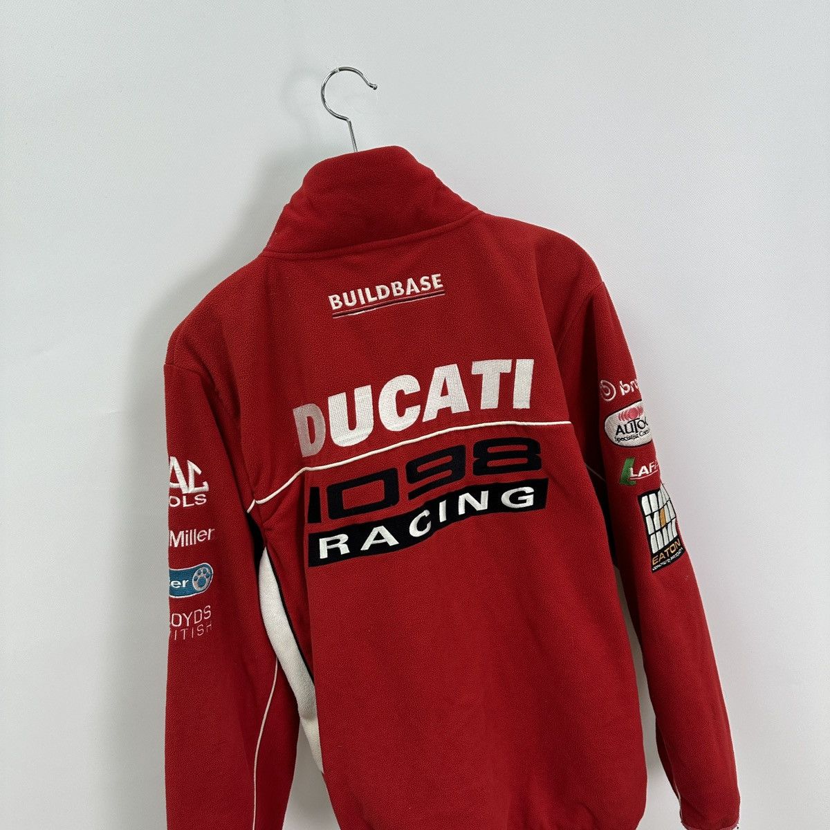 Ducati × Vintage Vintage 90s Ducati Racing BuildBase Fleece y2k hype og Italy Size US M / EU 48-50 / 2 - 8 Thumbnail