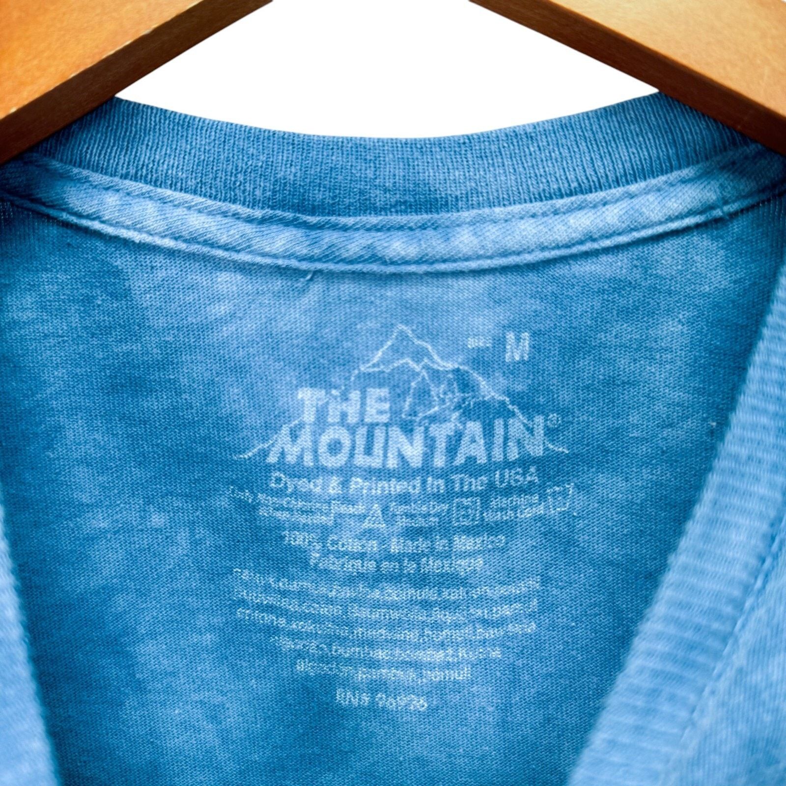 The Mountain The Mountain Tie Dye T Shirt Men's Week Great White Shark M Size US M / EU 48-50 / 2 - 3 Thumbnail