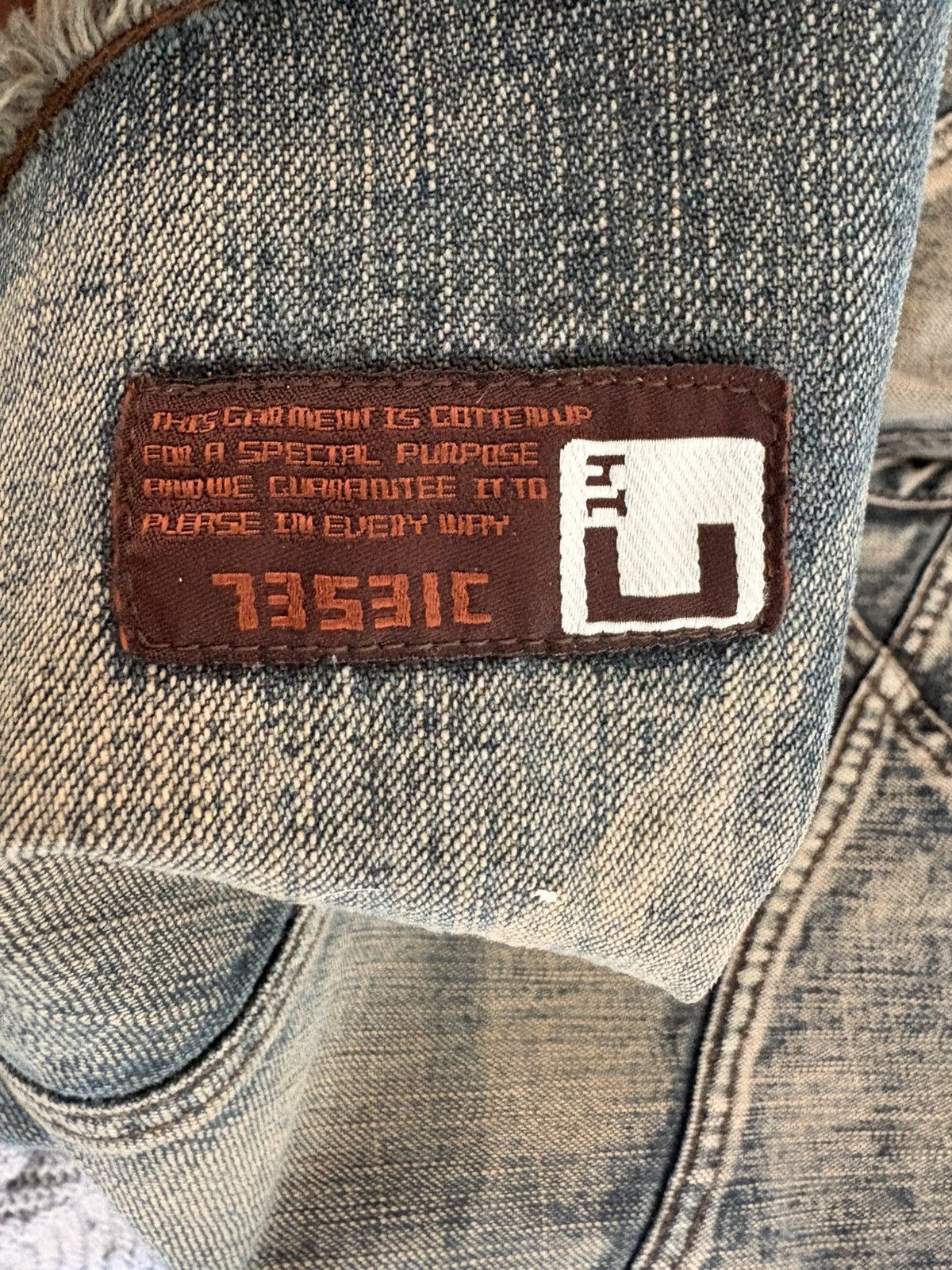 Rare Vintage Diesel Archive Denim Jacket / Early 2000s