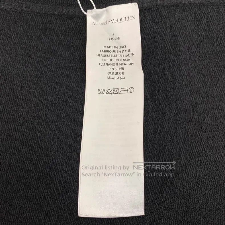 Alexander McQueen Alexander Mcqueen Black skull beaded cotton round-neck lon Size US S / EU 44-46 / 1 - 6 Thumbnail